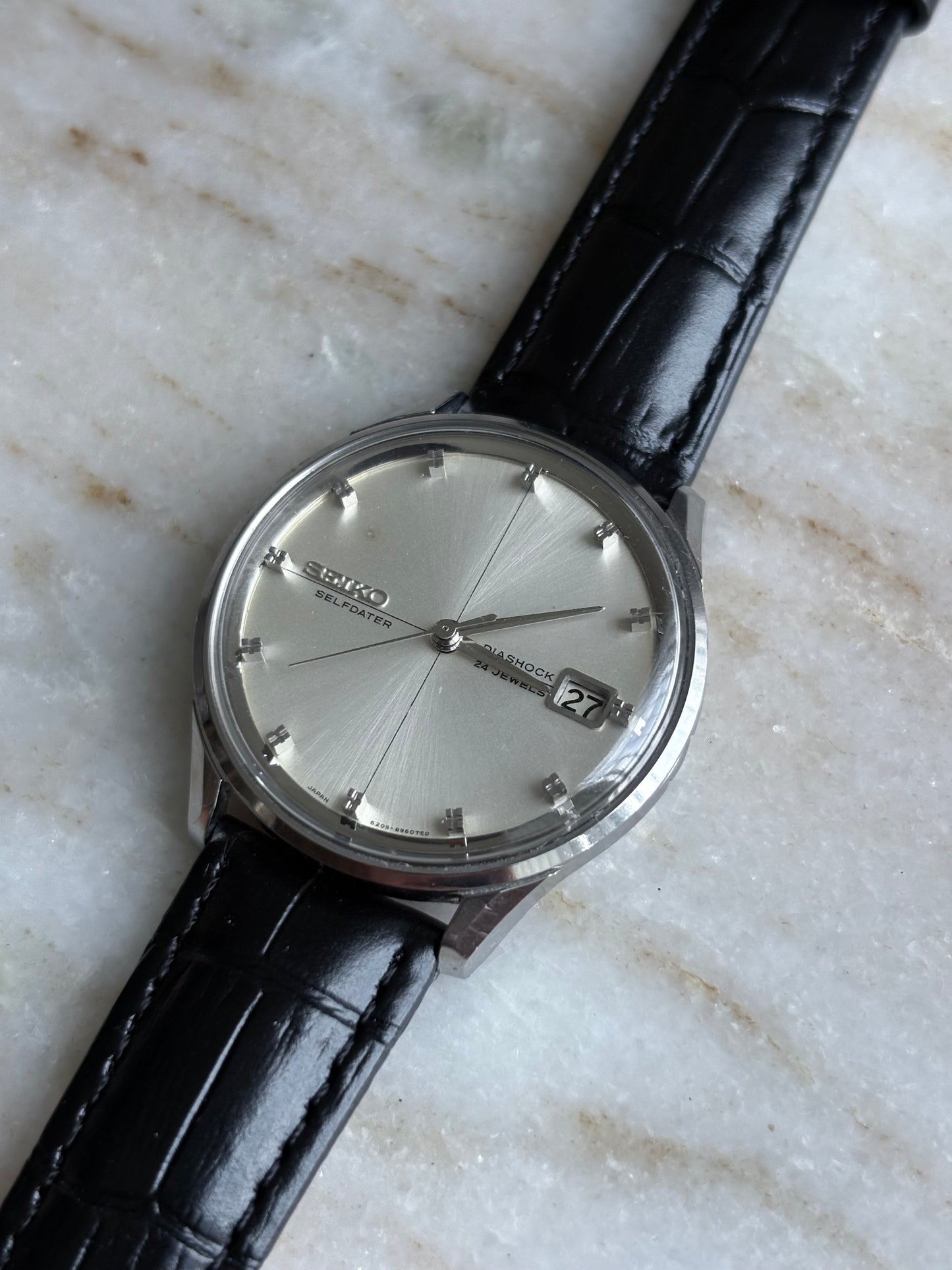 Seiko Seahorse vintage mens watch: October 1965