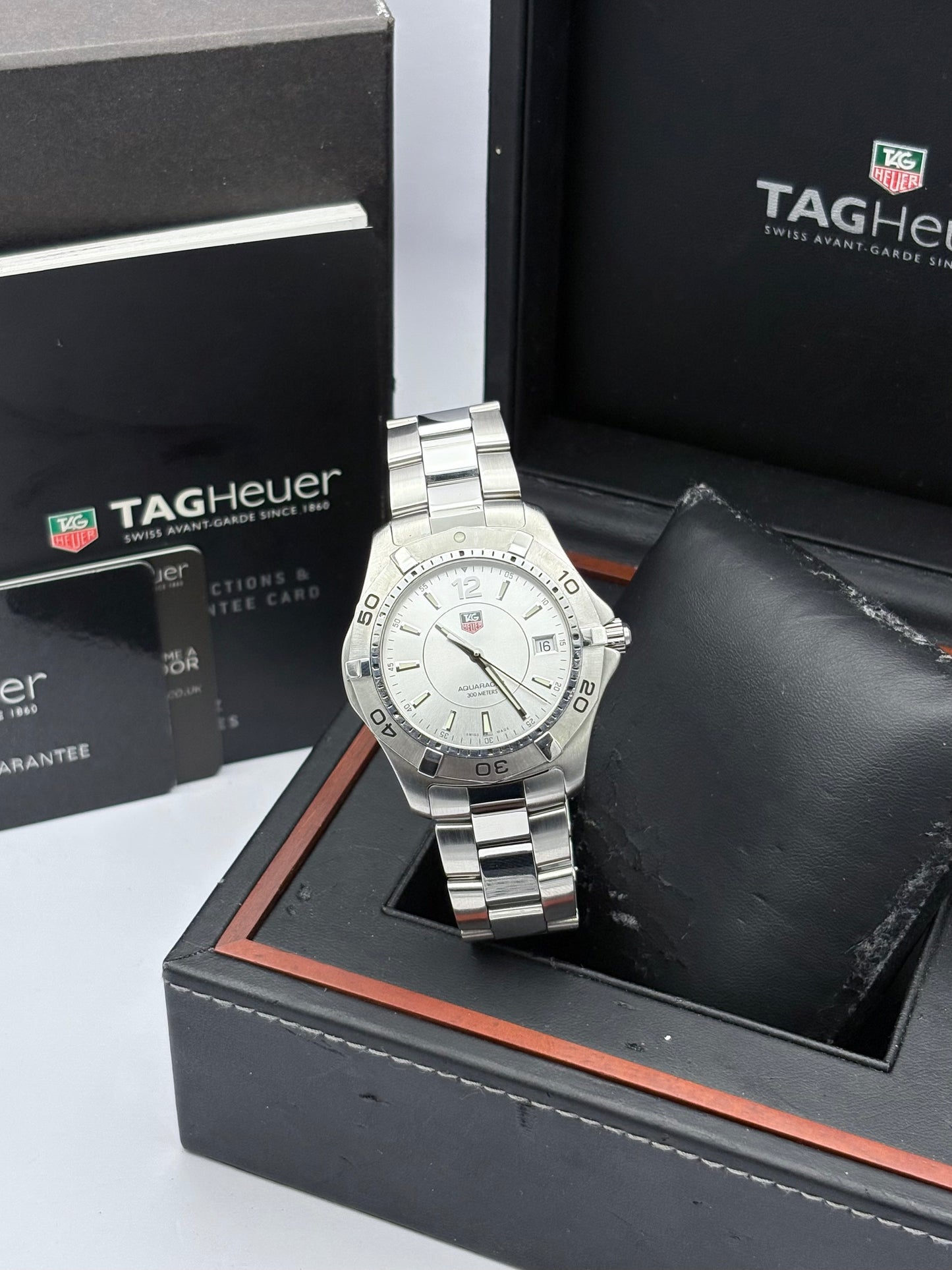 Tag Heuer Aquaracer WAF1112 Quartz men’s watch 39mm full set