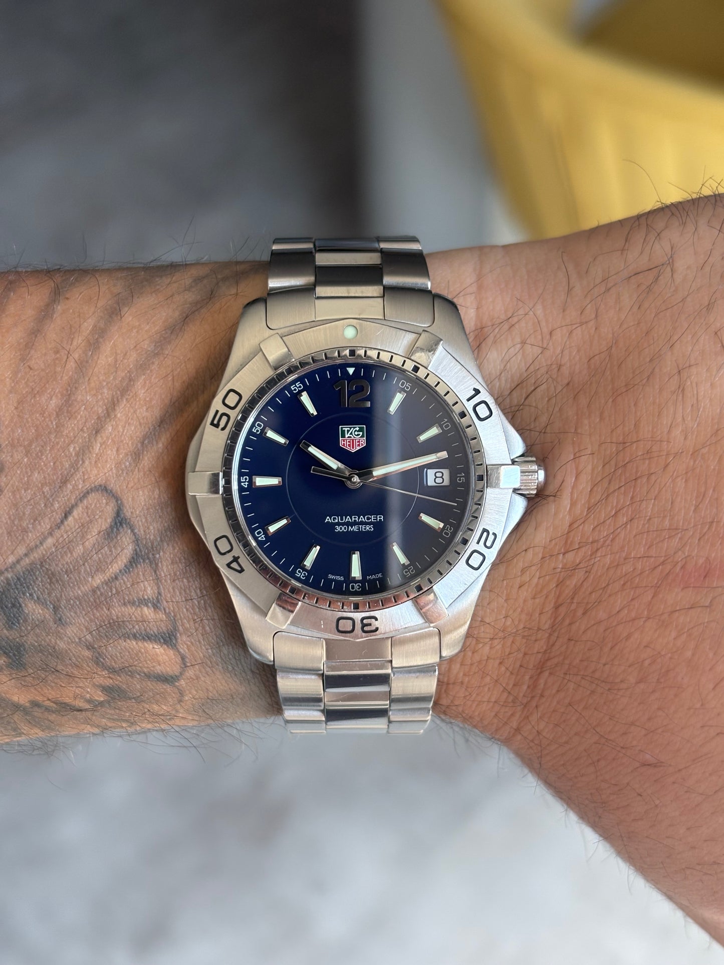 Tag Heuer Aqua Racer WAF1110 men’s quartz watch