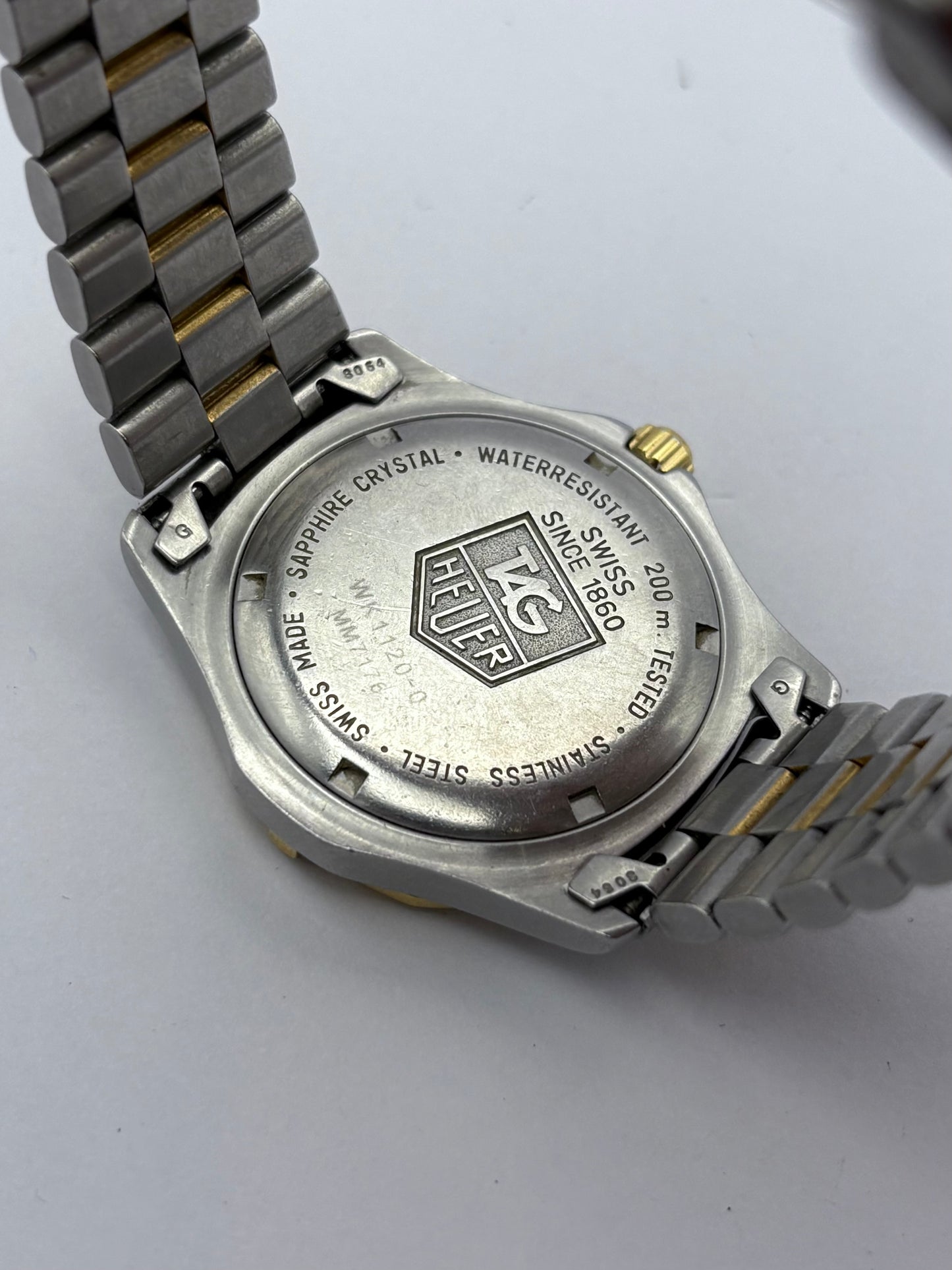 Tag Heuer 2000 wk1120 38mm 2-tone men’s watch