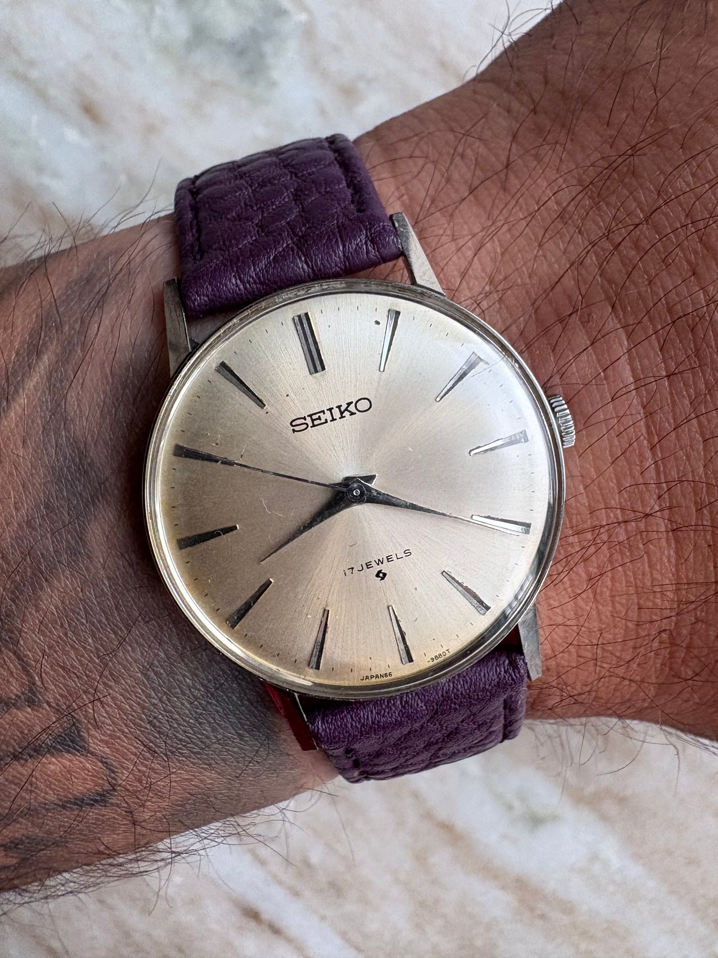 Seiko Manual Wind Vintage Men’s Watch: April 1973