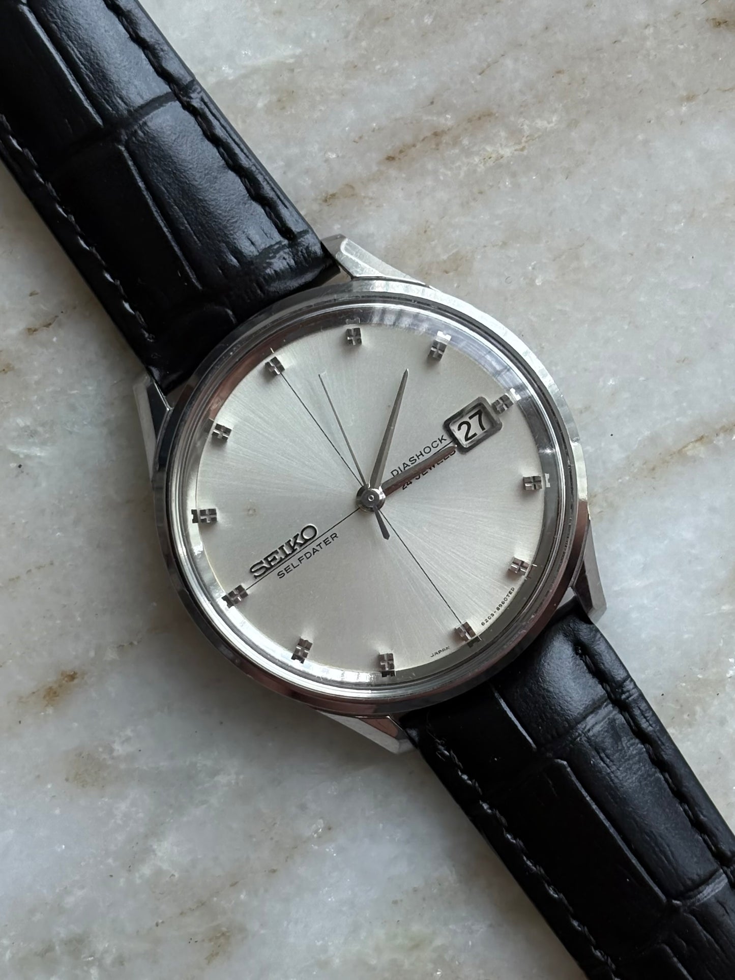 Seiko Seahorse vintage mens watch: October 1965