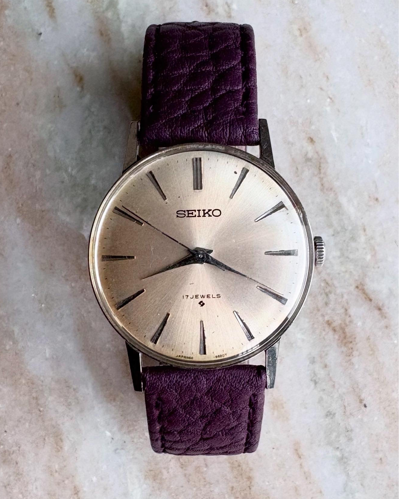 Seiko Manual Wind Vintage Men’s Watch: April 1973