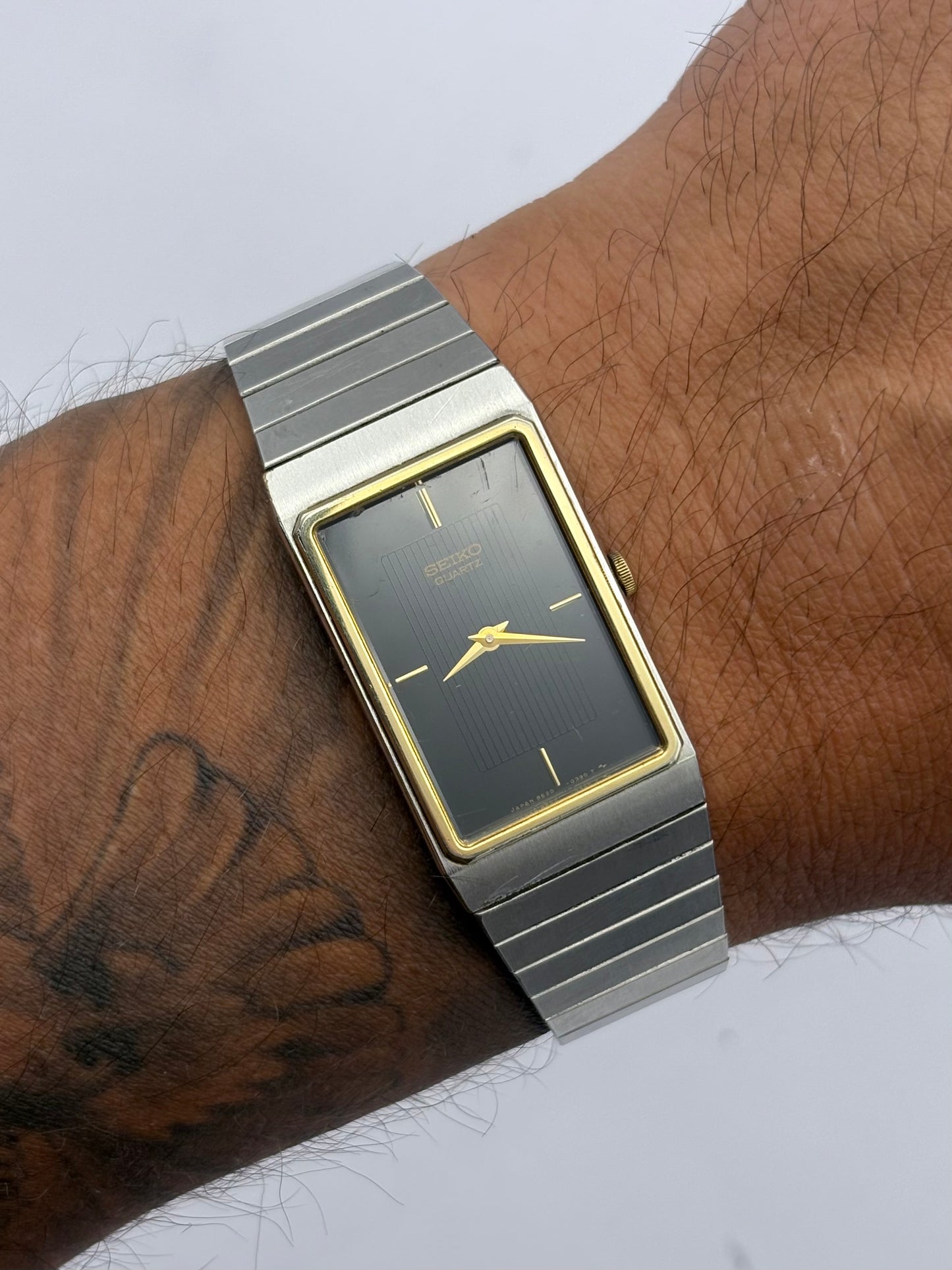 Seiko Tank vintage men’s/unisex watch: 1983