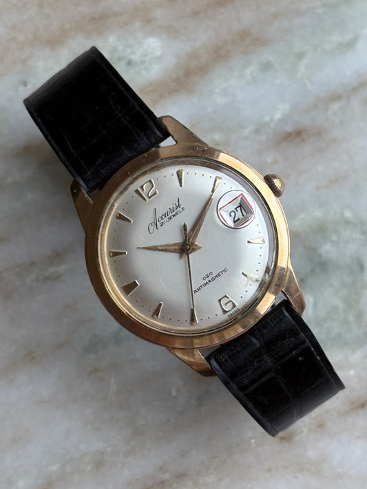 Accurist 1960s manual wind vintage men’s watch