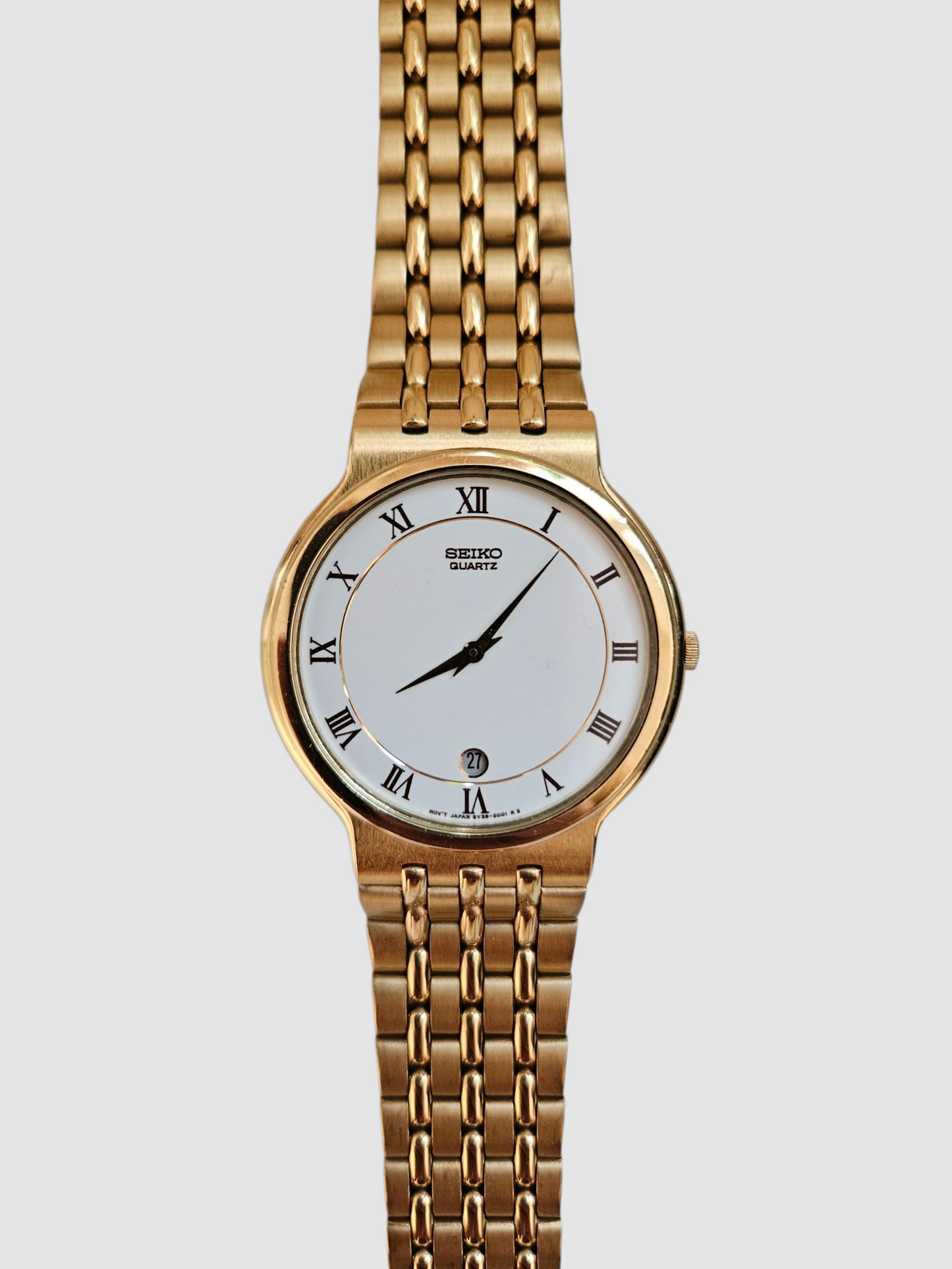Vintage Seiko Quartz Men's Dress Watch