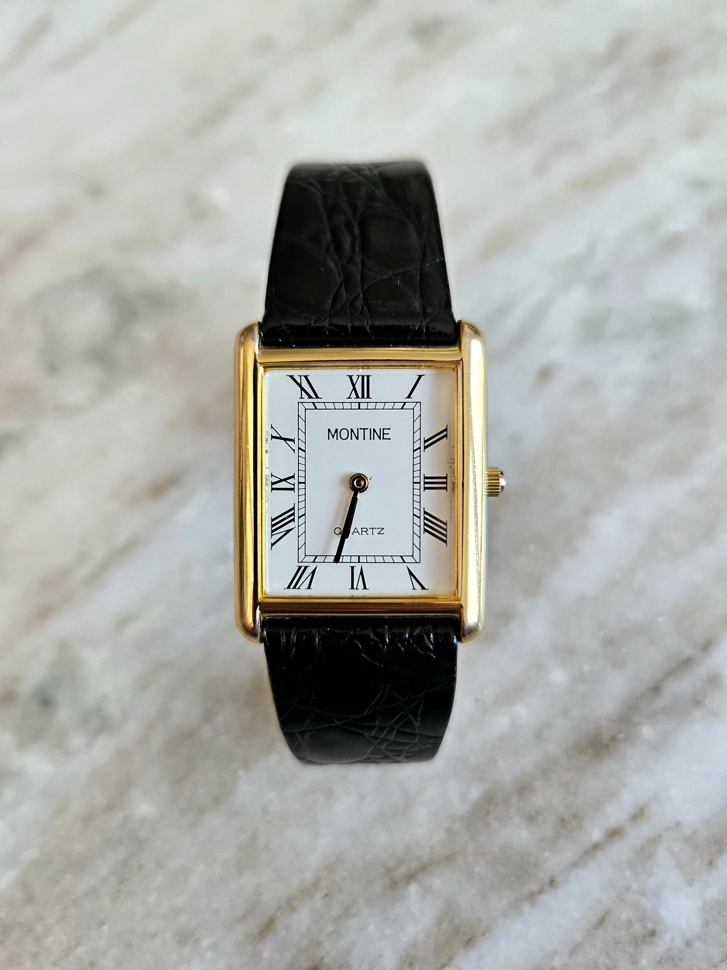 Montine Tank Vintage Men's Quartz Watch