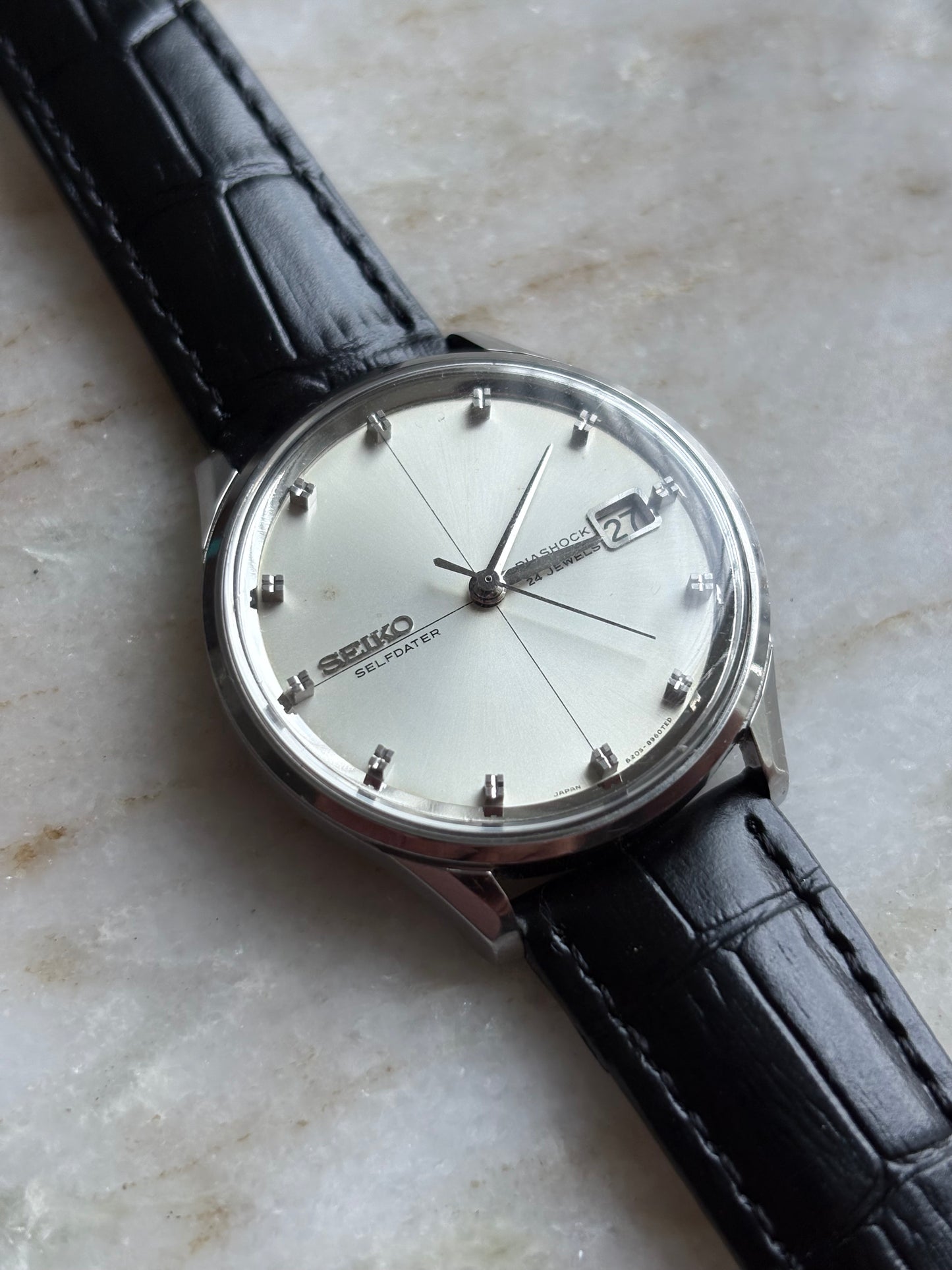 Seiko Seahorse vintage mens watch: October 1965