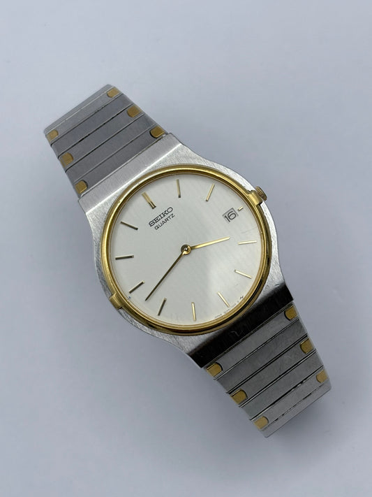 Vintage Seiko 2 tone quartz men’s watch