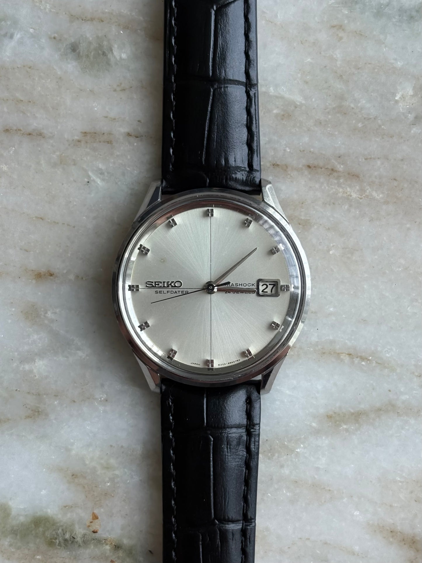 Seiko Seahorse vintage mens watch: October 1965