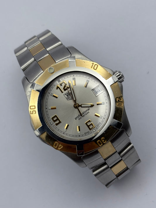 Tag Heuer 2000 Exclusive WN1153 2 tone men’s watch 38mm