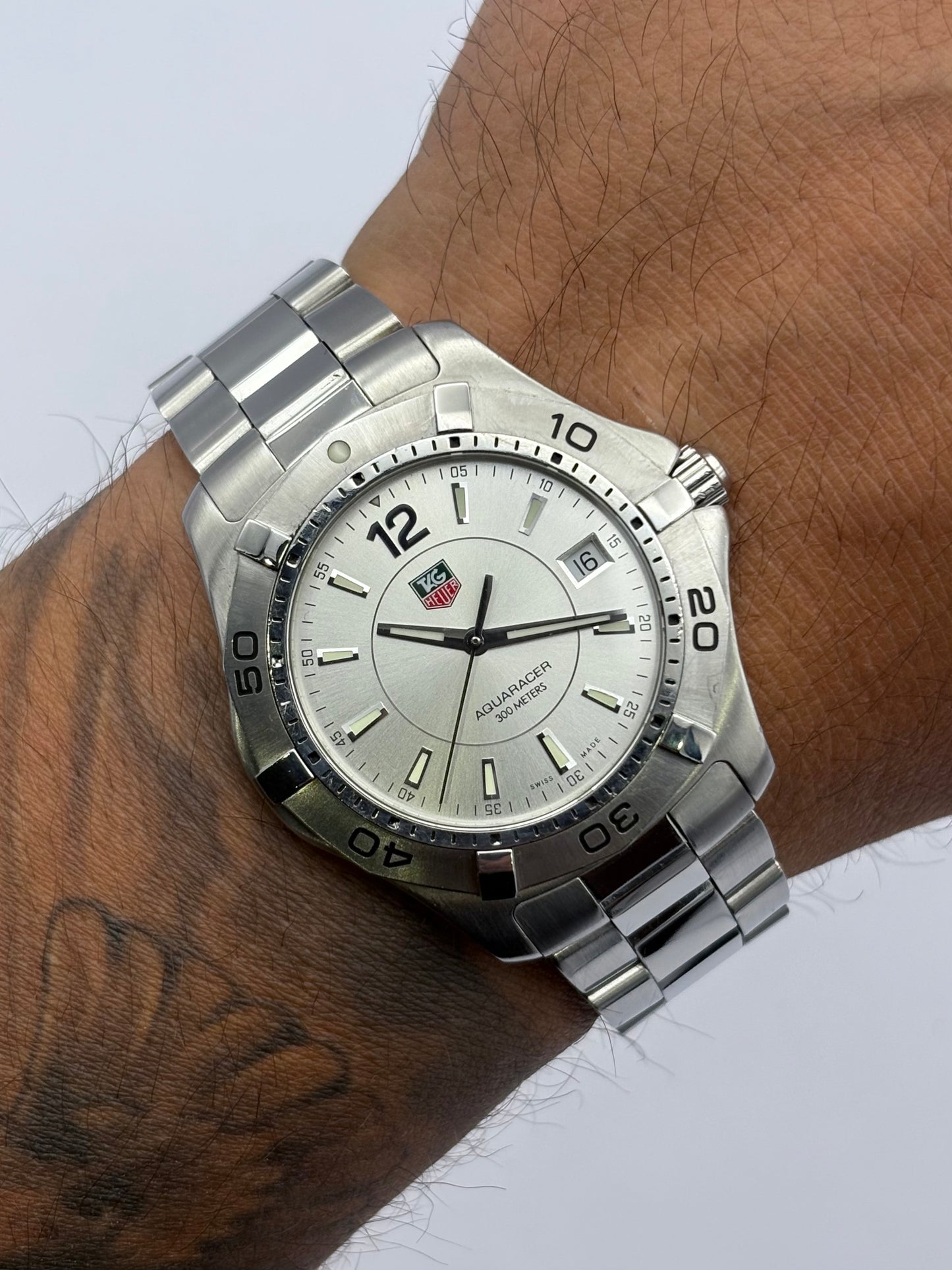 Tag Heuer Aquaracer WAF1112 Quartz men’s watch 39mm full set