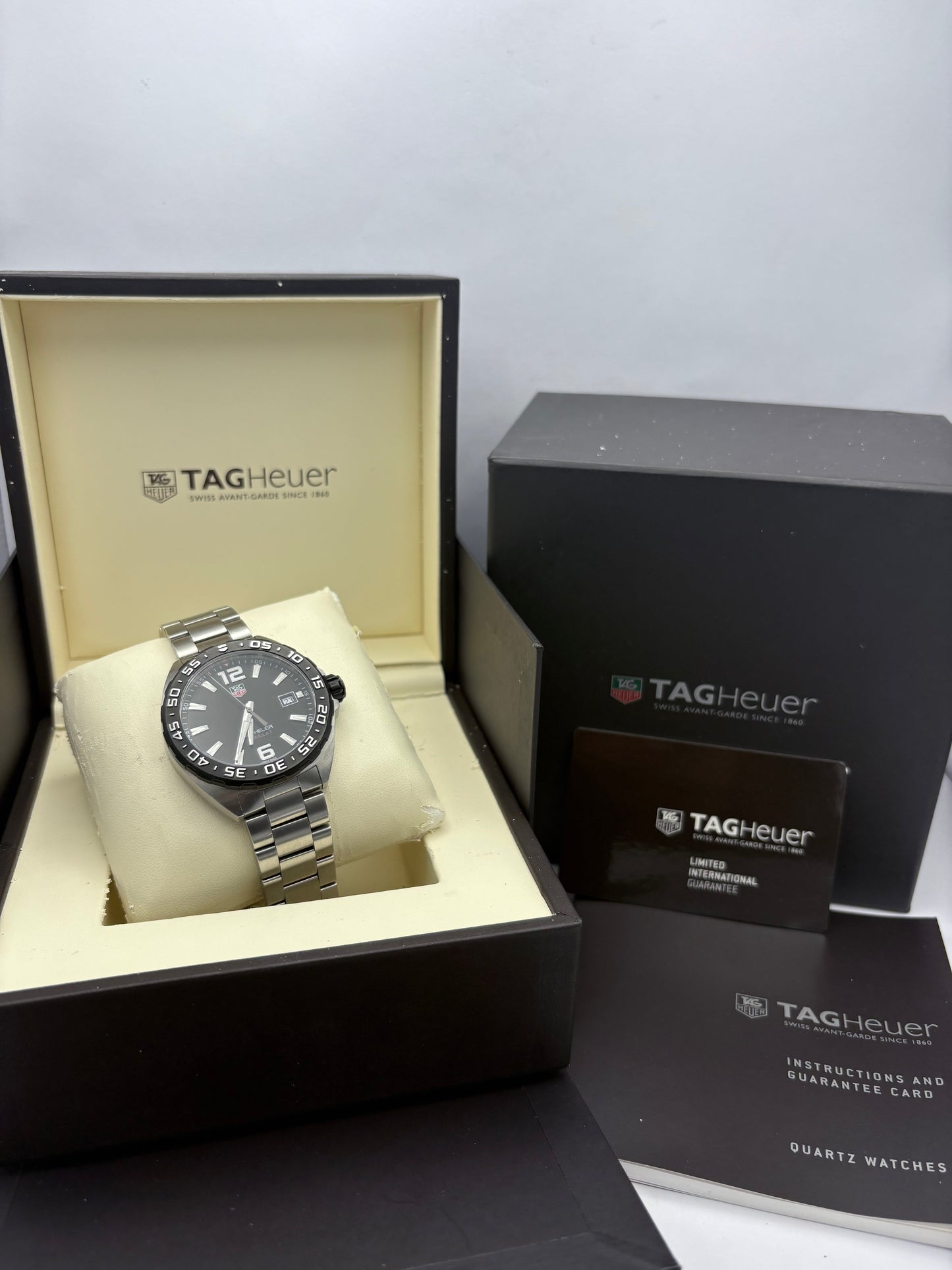 Tag Heuer F1 WAZ1110 41mm Quartz men’s watch full set