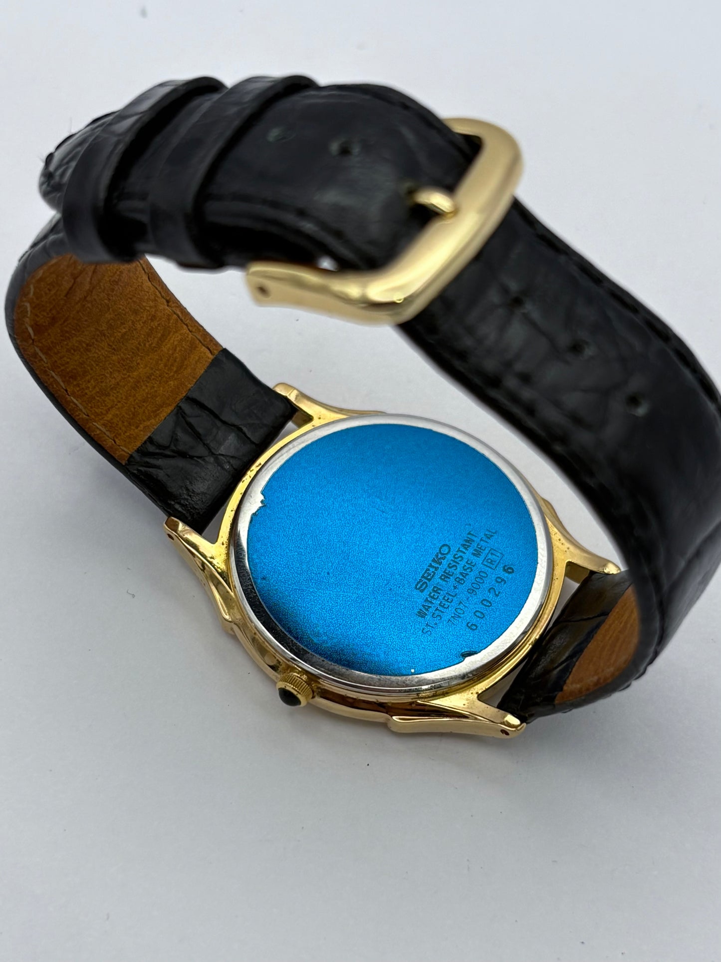 Vintage 1996 Seiko "Small Seconds" Classic Dress Watch (Ref. 7N07-9000)