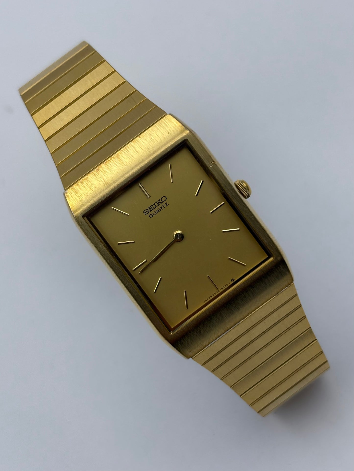 Seiko Tank ref: 6530-5420 men’s watch 1984