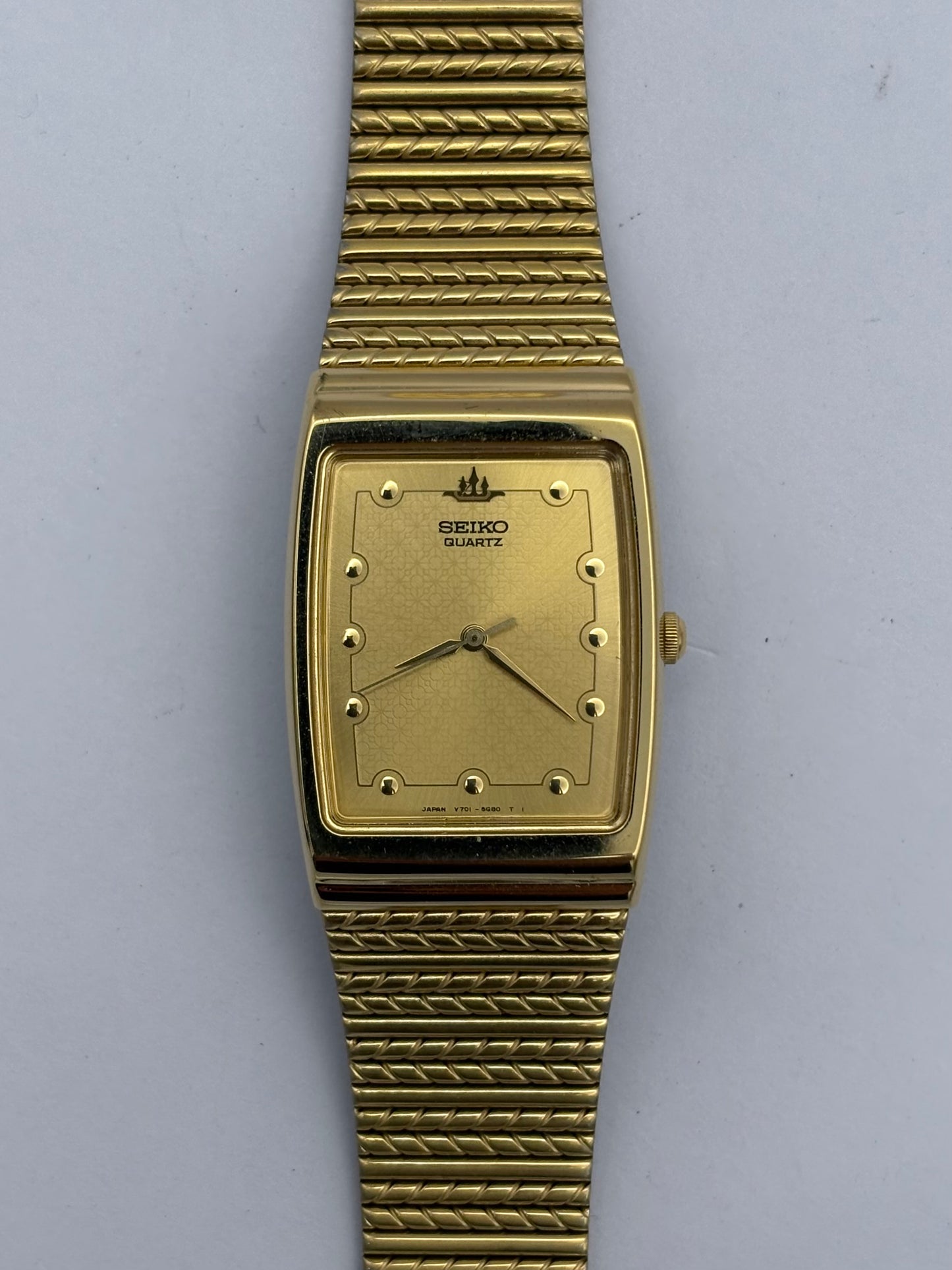 Seiko Tank vintage men’s/unisex quartz watch: 1992