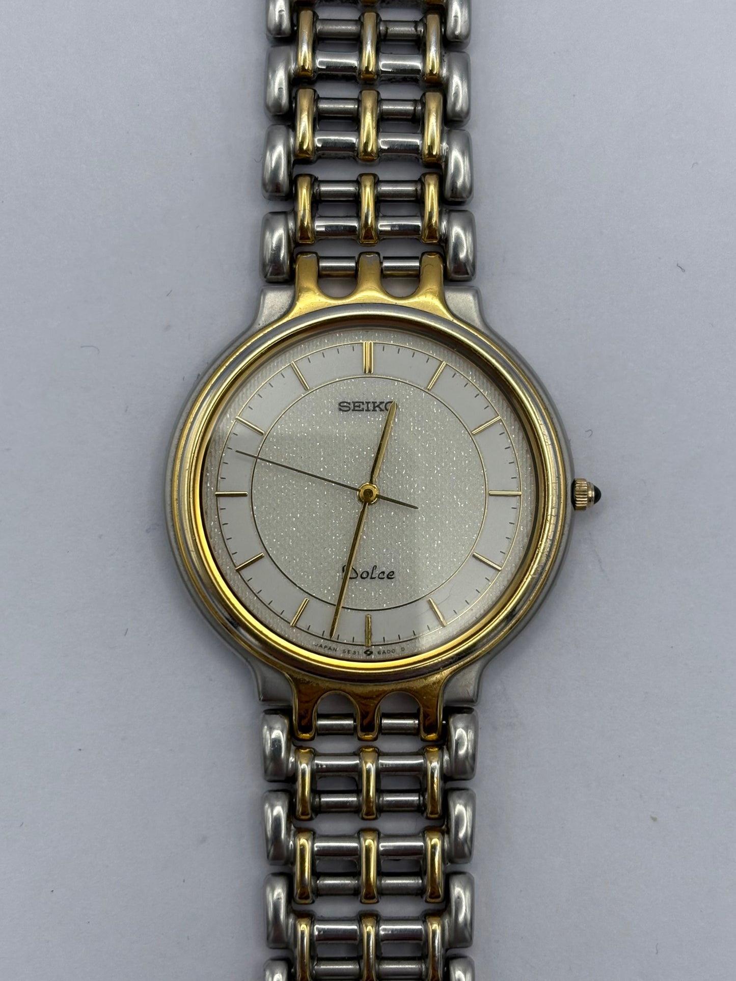 Seiko Dolce 1990 quarts men’s/unisex dress watch.