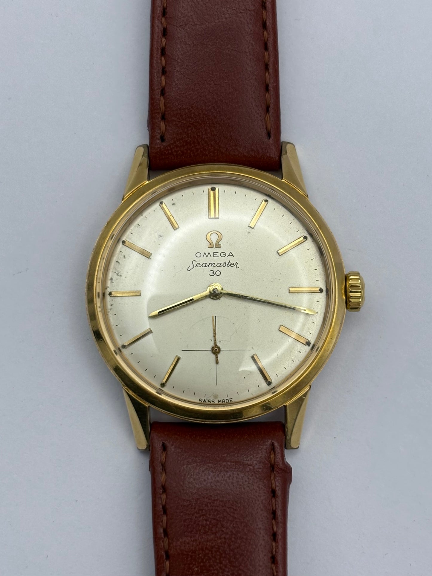 Omega Seamaster 30 1960s Vintage Men’s Watch Manual Wind.
