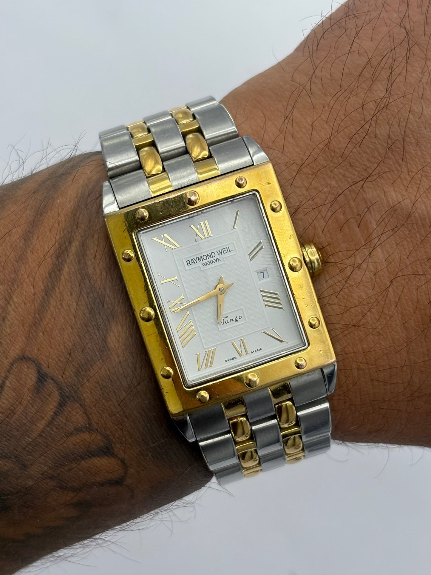 Raymond Weil Tango 2 tone men’s quartz watch