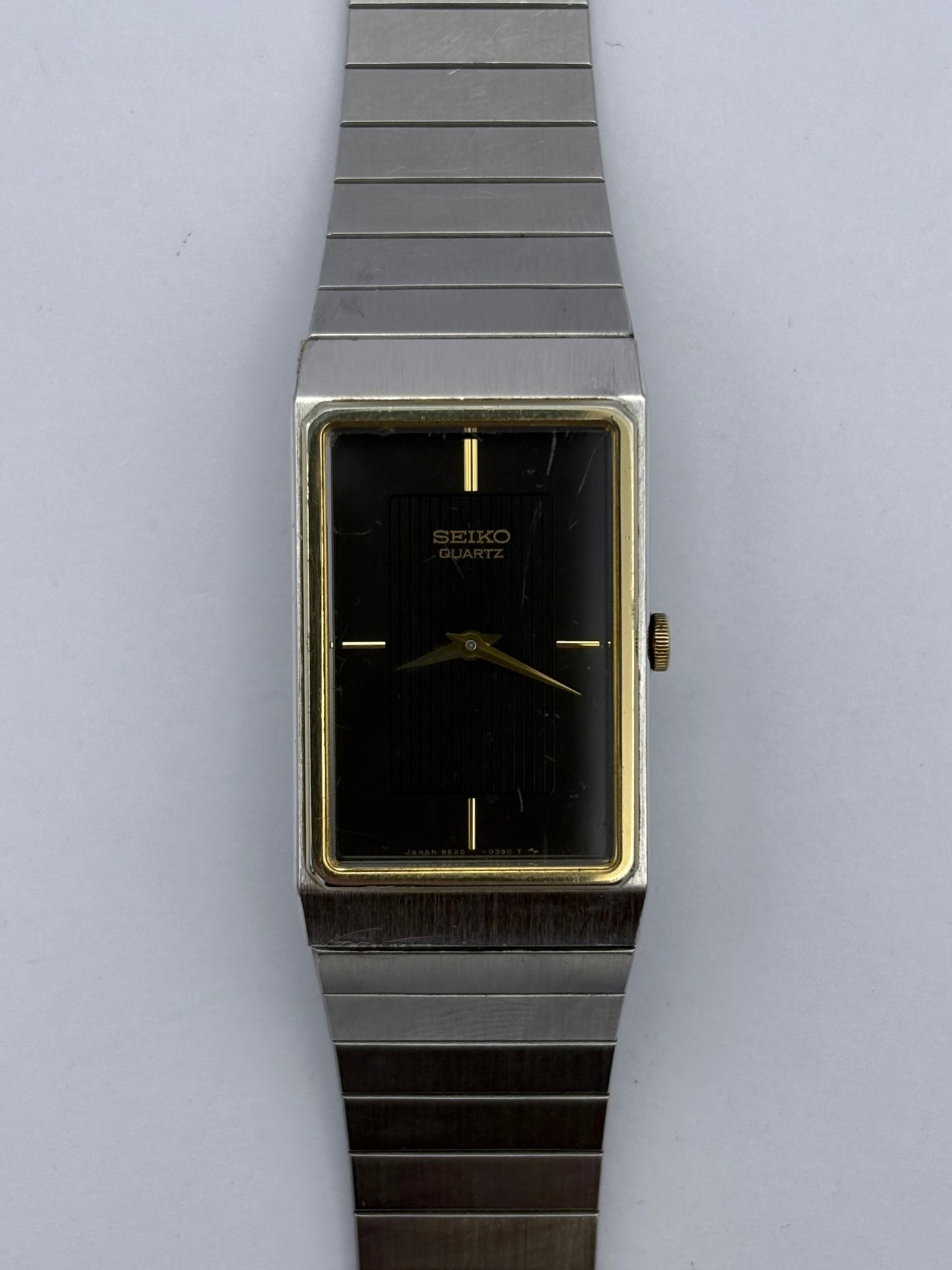 Seiko Tank vintage men’s/unisex watch: 1983
