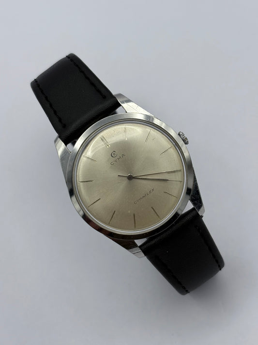 Cyma - Cymaflex 1950s manual wind men’s vintage watch
