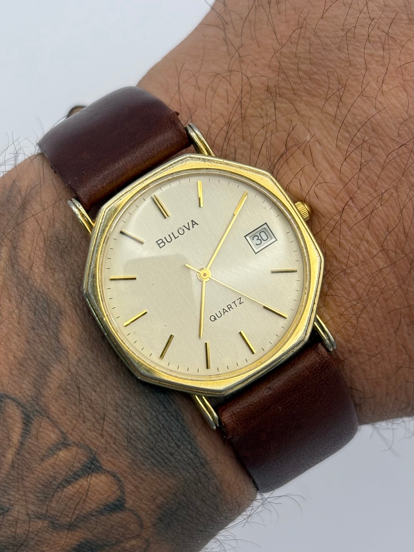 Bulova Octogon 1985 Quartz men’s watch