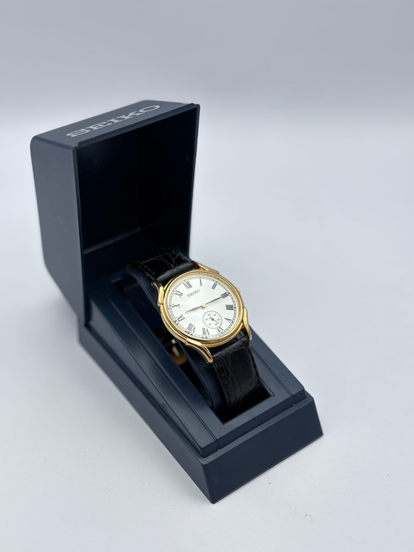 Vintage 1996 Seiko "Small Seconds" Classic Dress Watch (Ref. 7N07-9000)