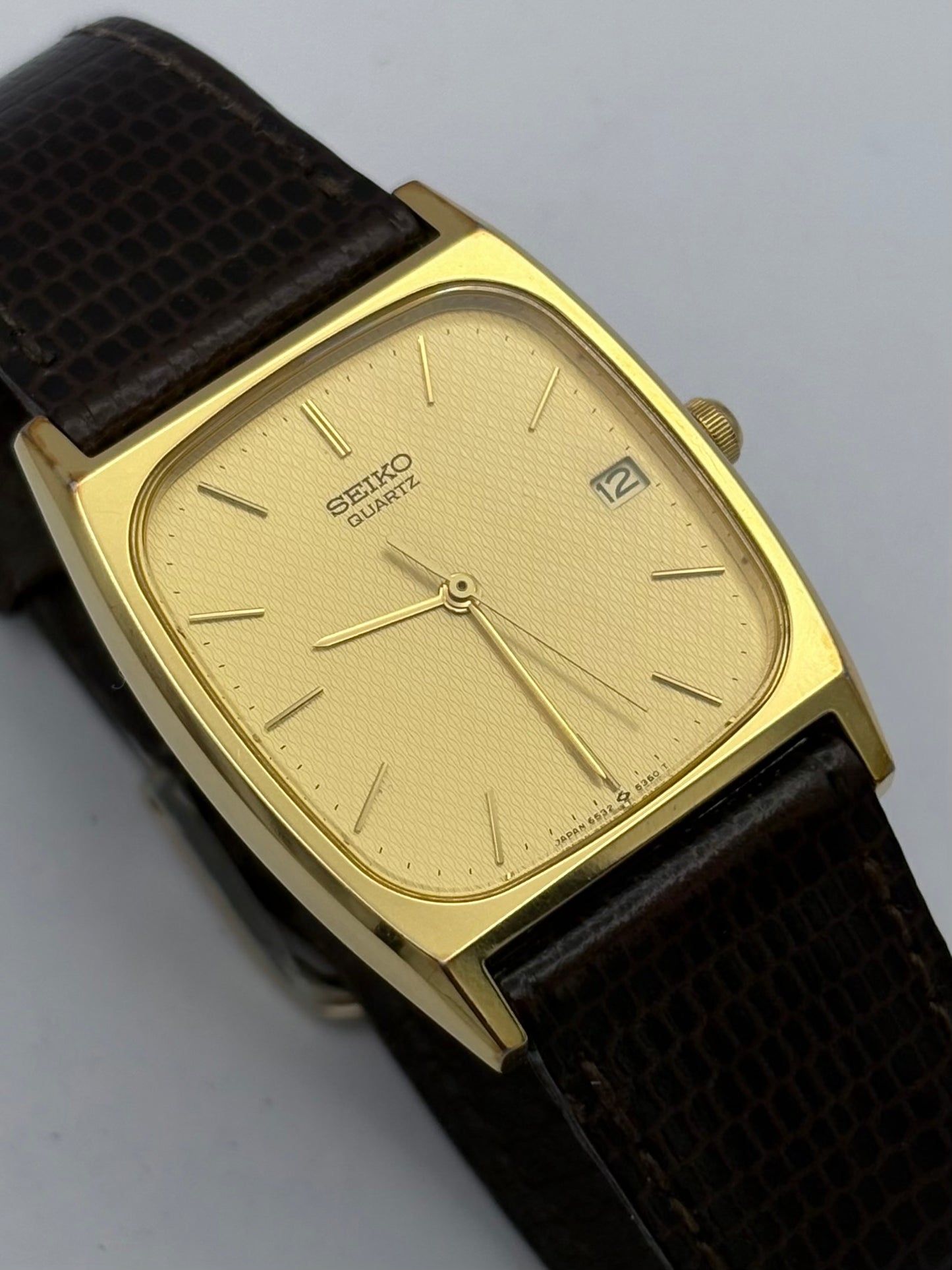 Seiko Tank Quartz vintage men’s/unisex watch ref: SPJ128J