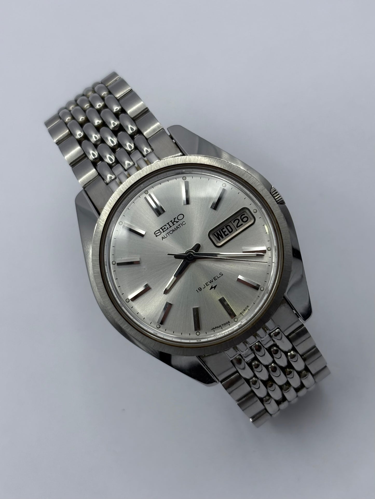 Seiko Automatic 19 Jewels: 1974 men’s watch