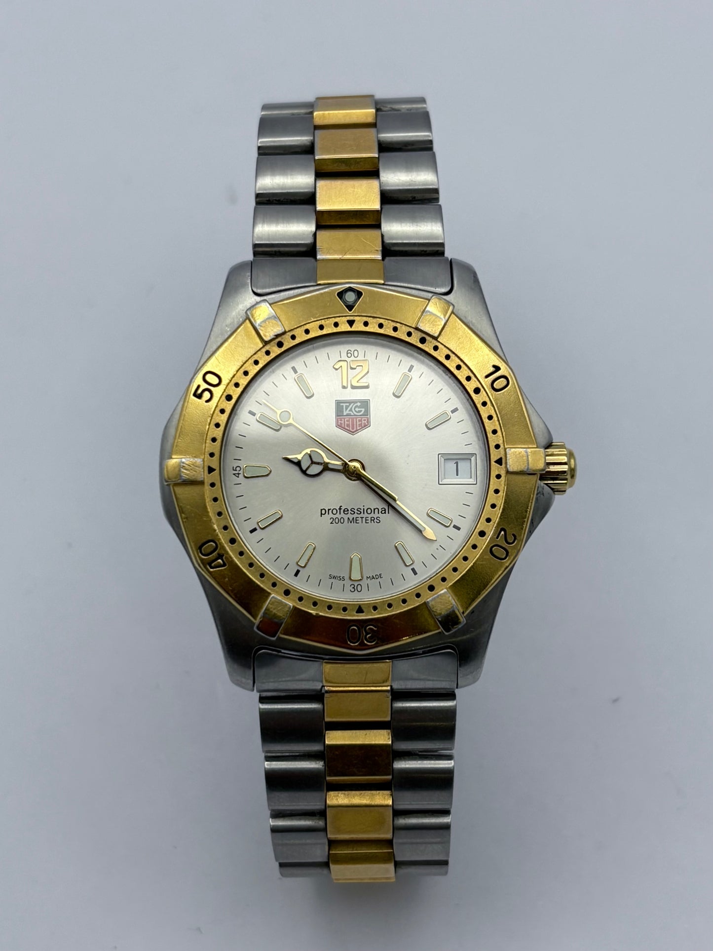Tag Heuer 2000 wk1120 38mm 2-tone men’s watch