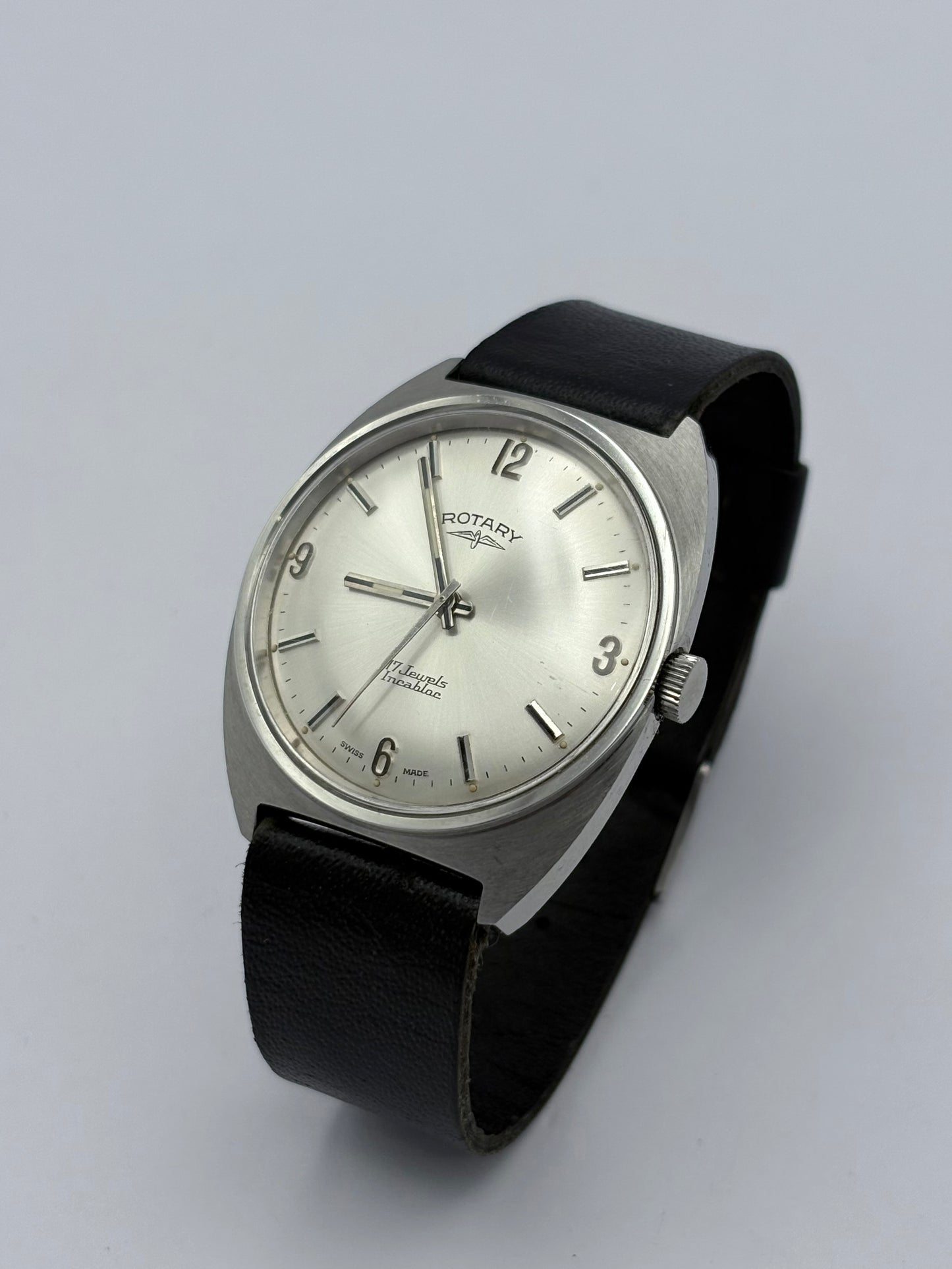 Rotary manual wind 17 jewels vintage men’s watch