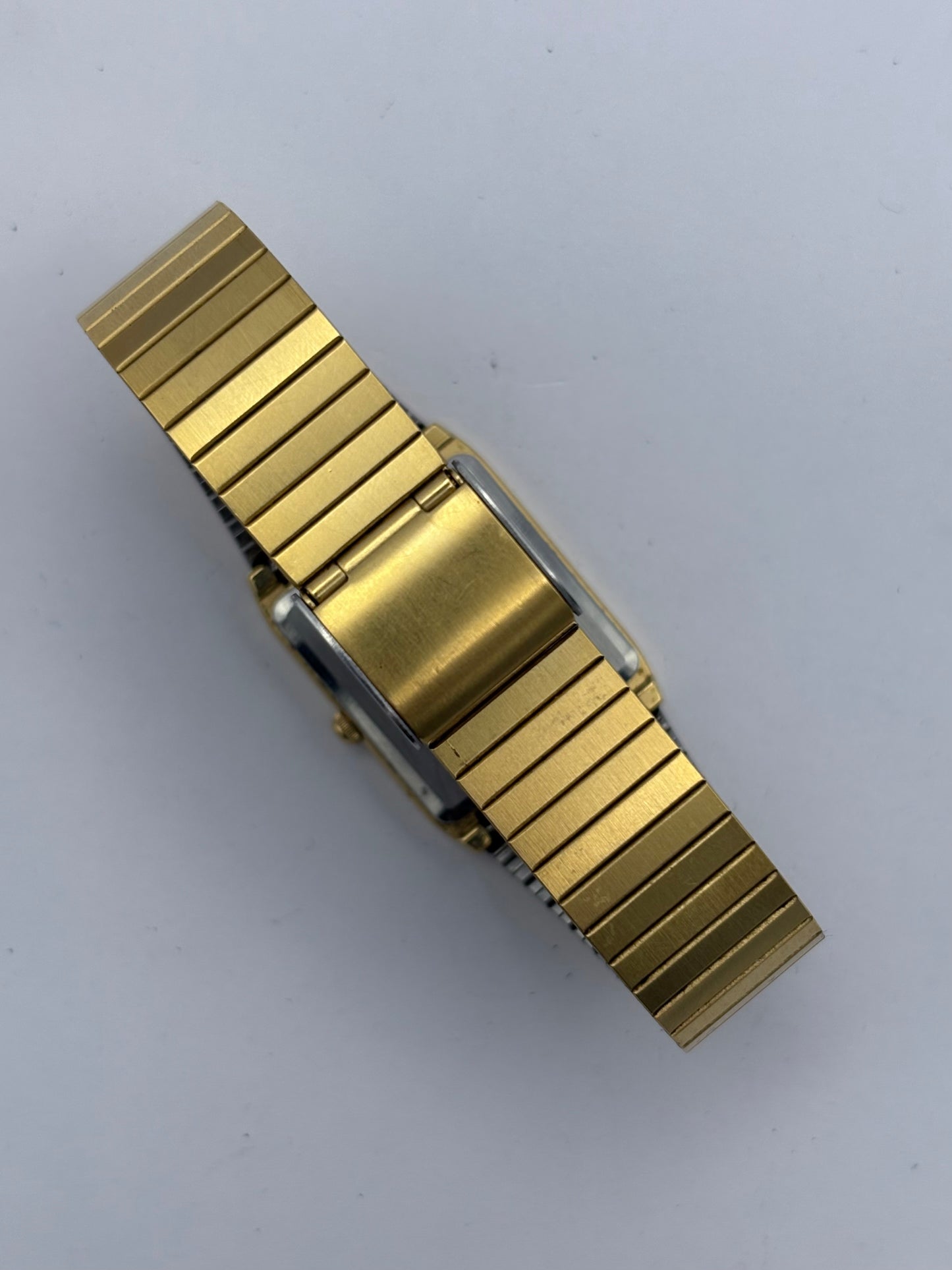 Seiko Tank vintage men’s quartz watch: 1986 full set