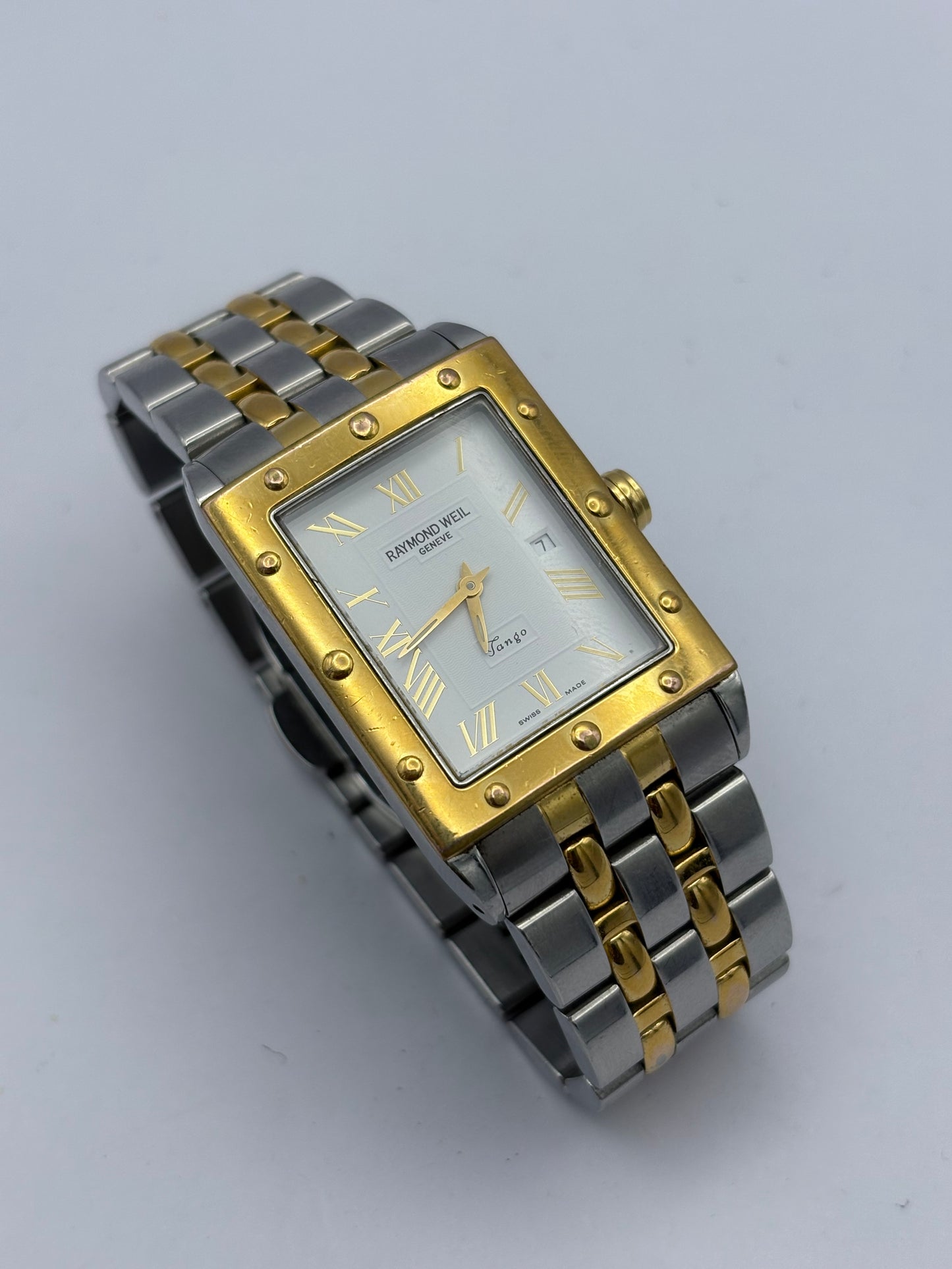 Raymond Weil Tango 2 tone men’s quartz watch