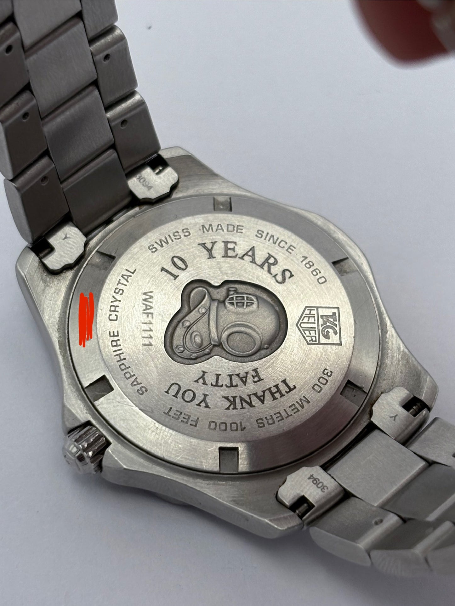 Tag Heuer Aqua Racer WAF1111 Quartz men’s watch