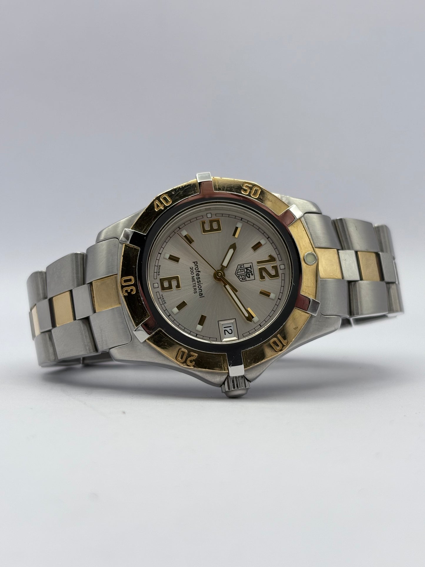 Tag Heuer 2000 Exclusive WN1153 2 tone men’s watch 38mm