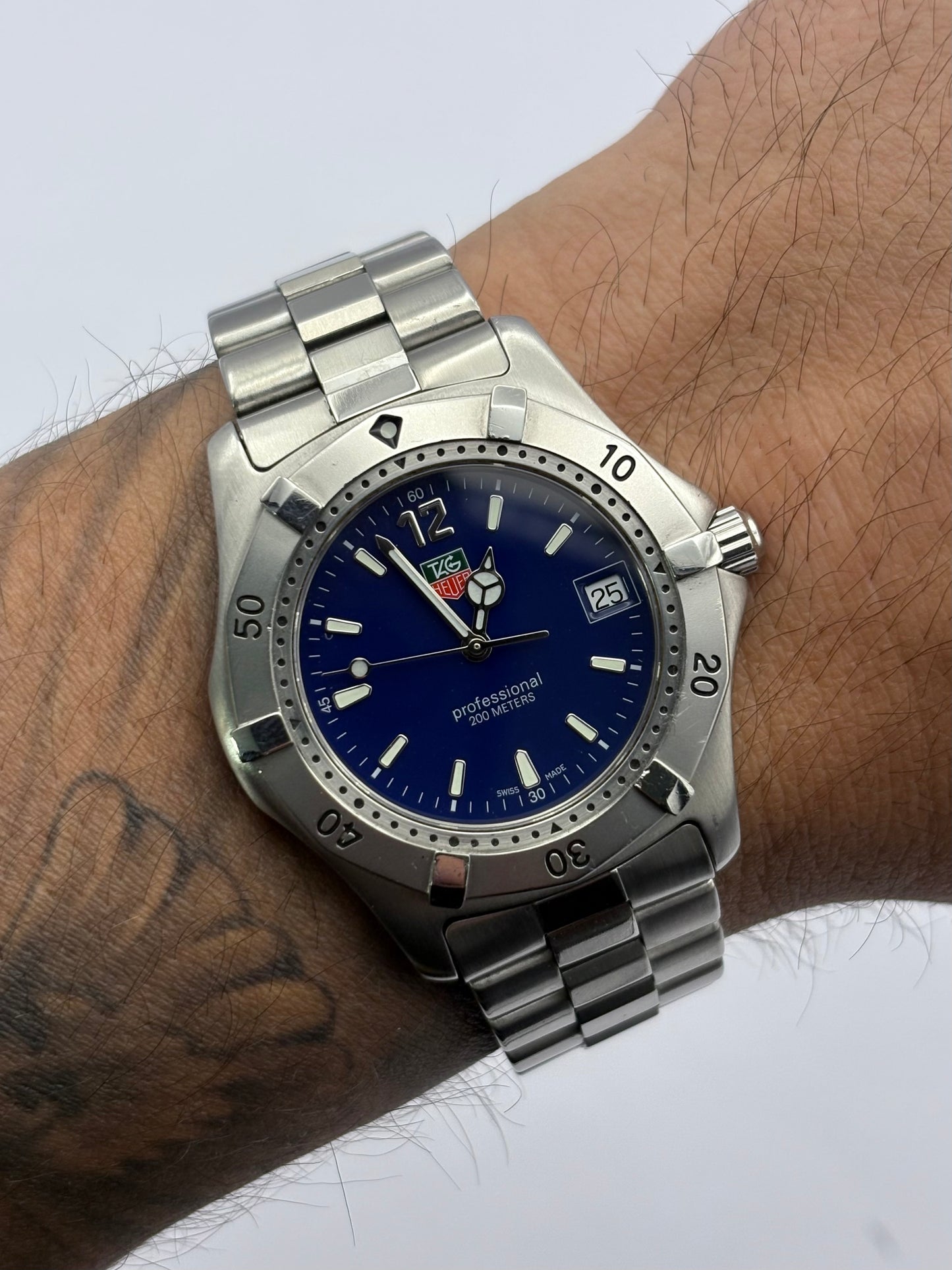 Tag Heuer 2000 WK1113: 38mm Full set 2002