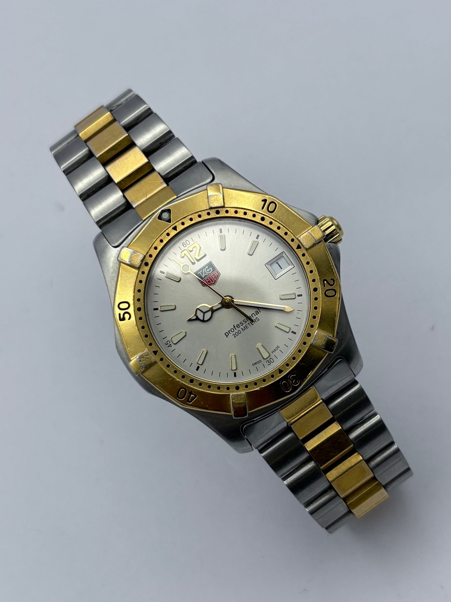 Tag Heuer 2000 wk1120 38mm 2-tone men’s watch