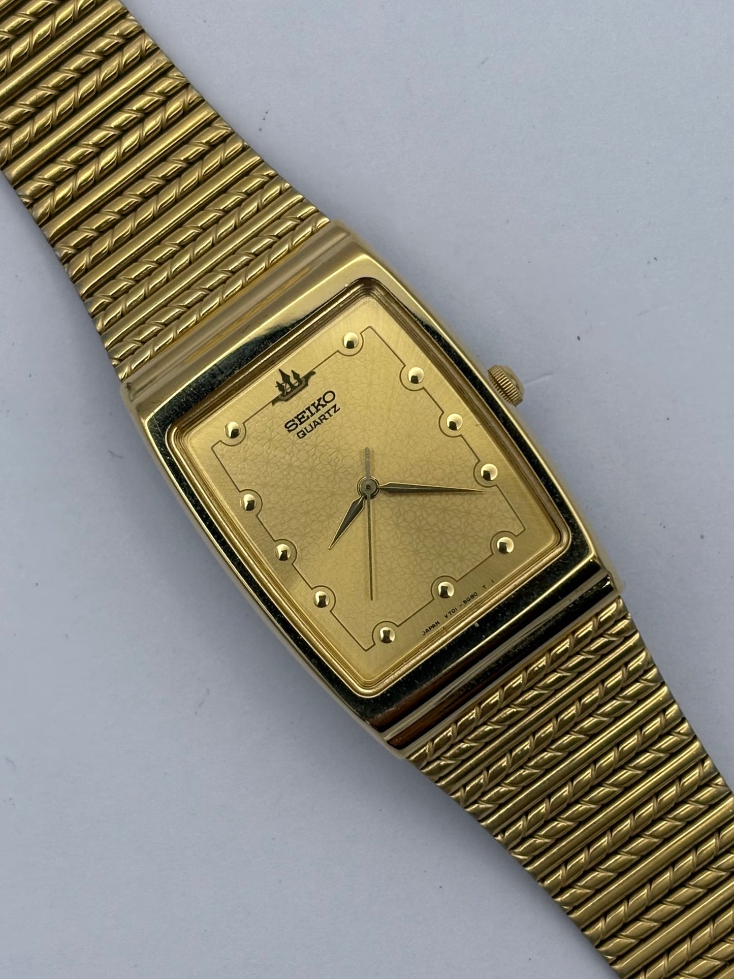 Seiko Tank vintage men’s/unisex quartz watch: 1992