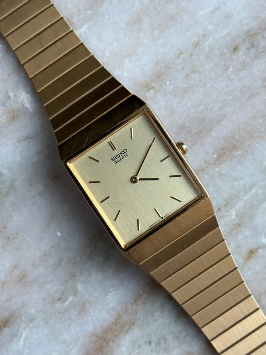 Seiko Tank Quartz Men’s Watch