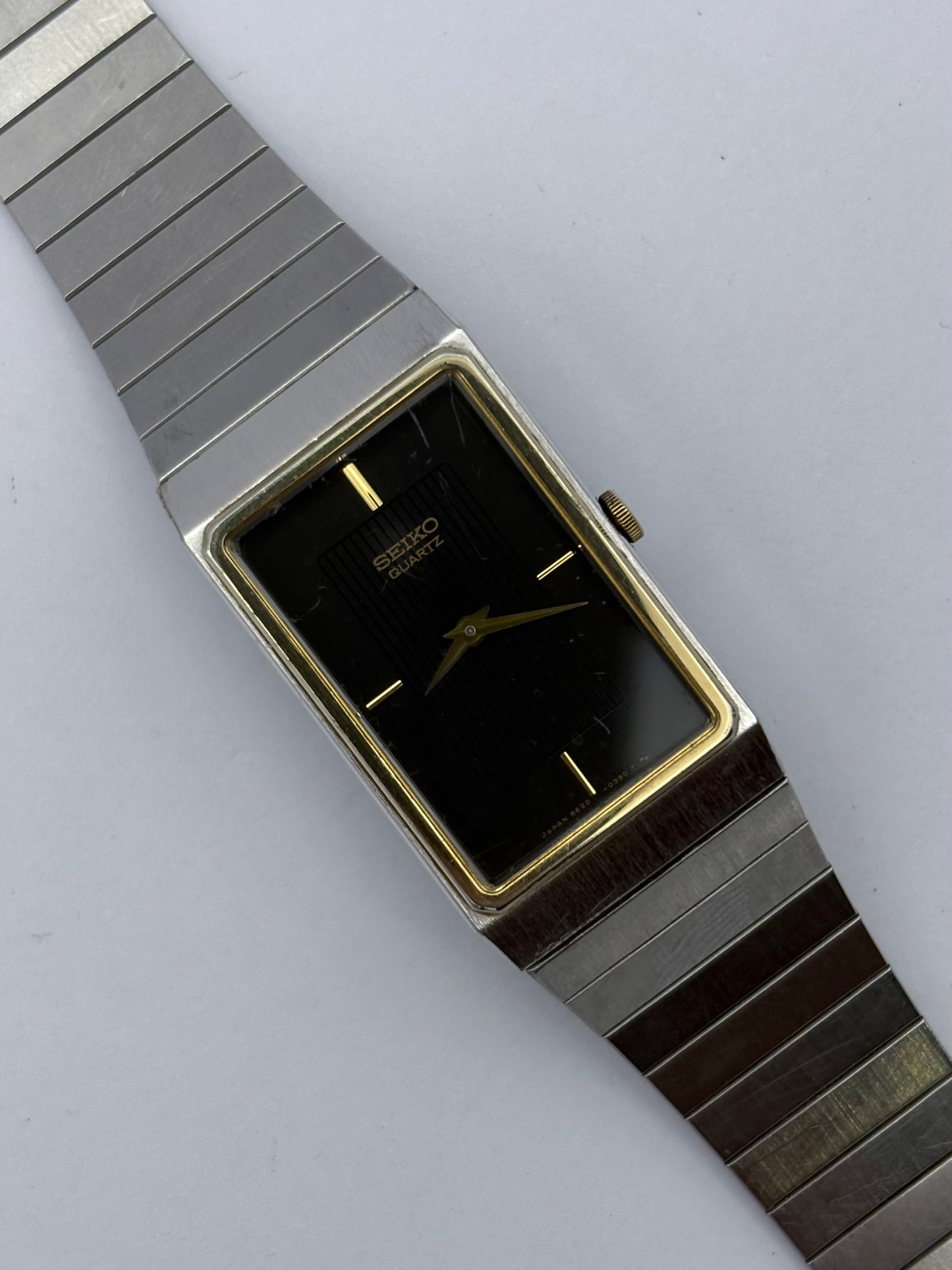 Seiko Tank vintage men’s/unisex watch: 1983