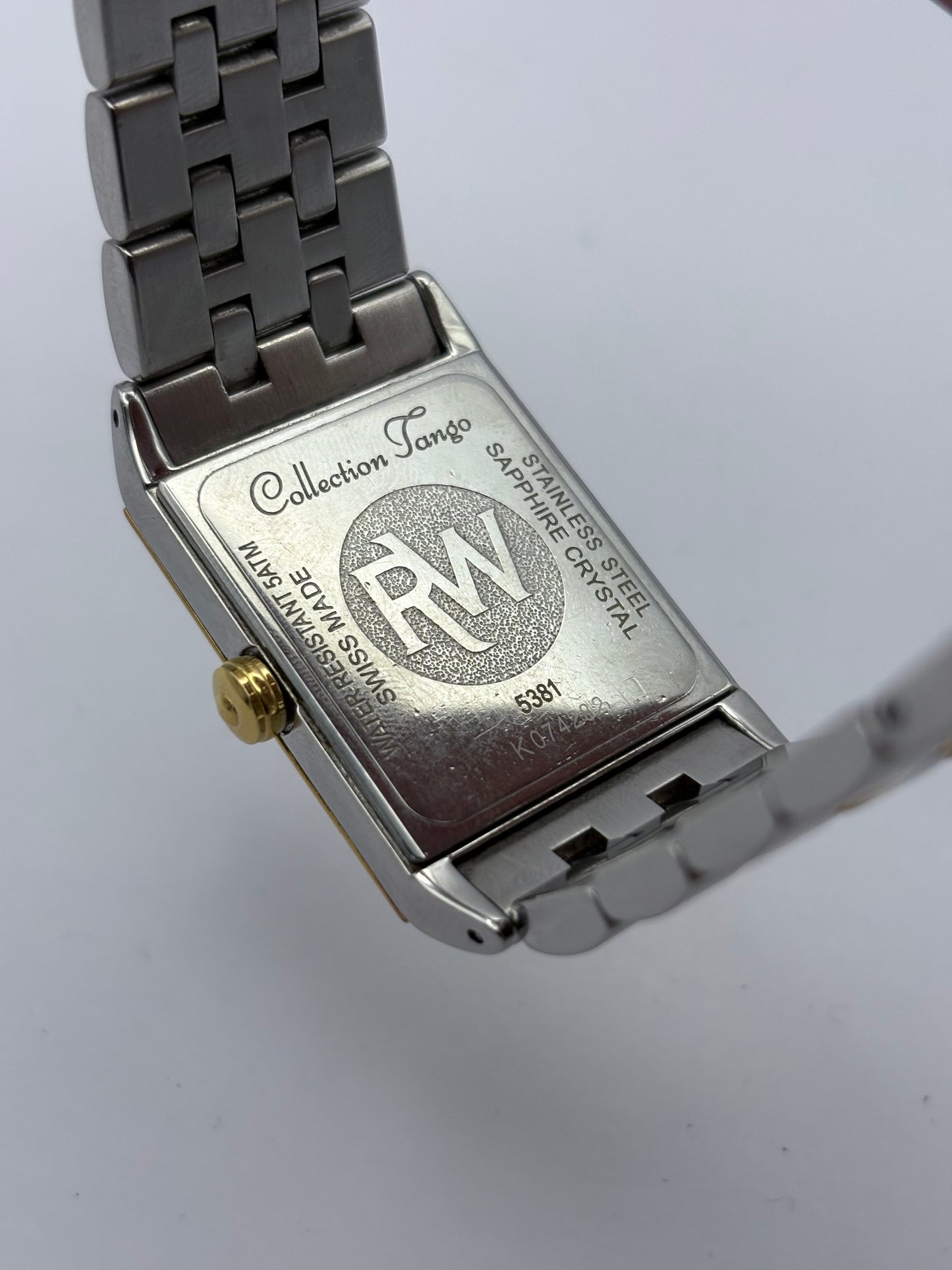 Raymond Weil Tango 2 tone men’s quartz watch