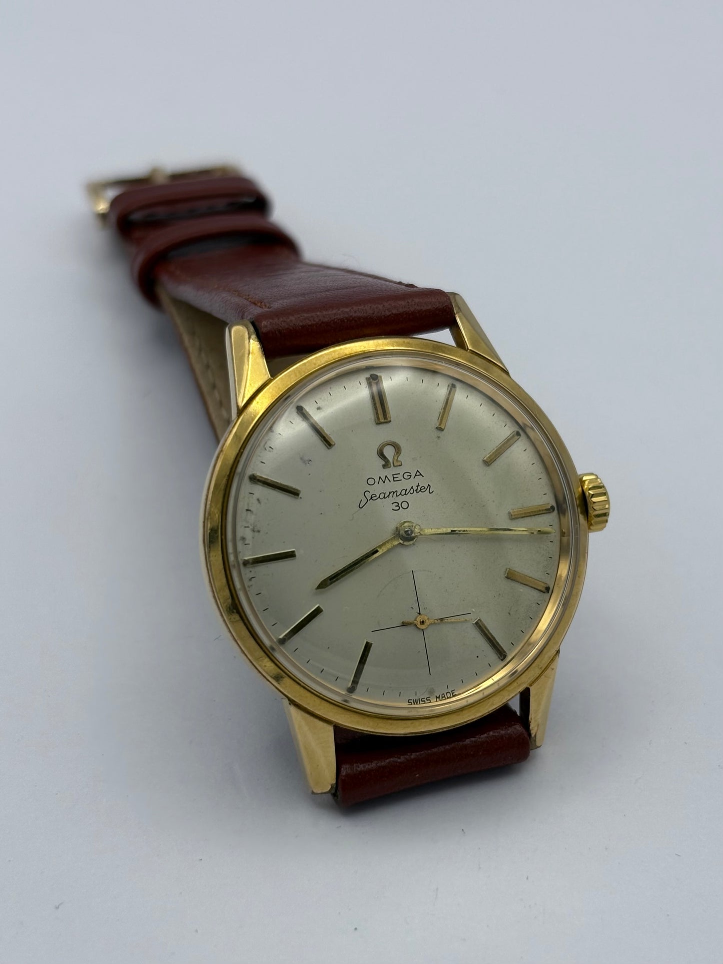 Omega Seamaster 30 1960s Vintage Men’s Watch Manual Wind.