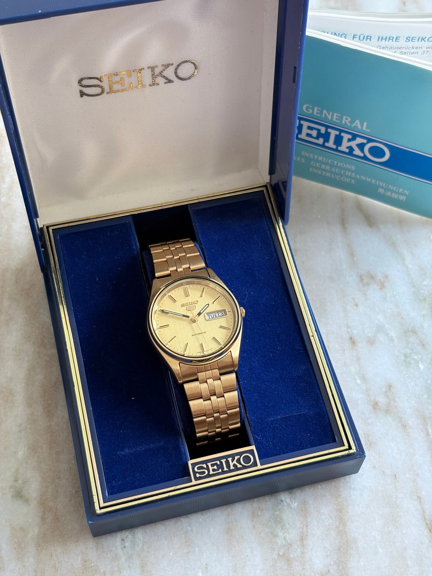 Seiko 5 Automatic: July 1983