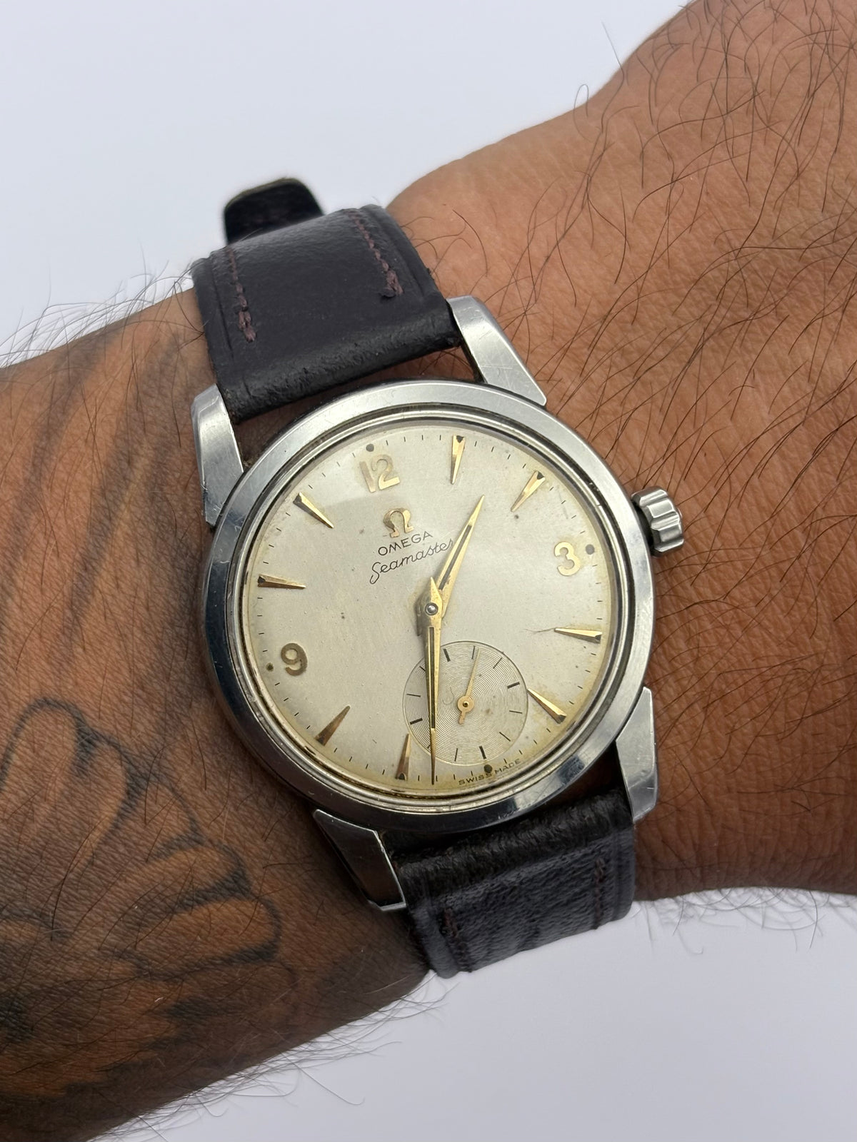Omega Seamaster 1950s men’s vintage watch