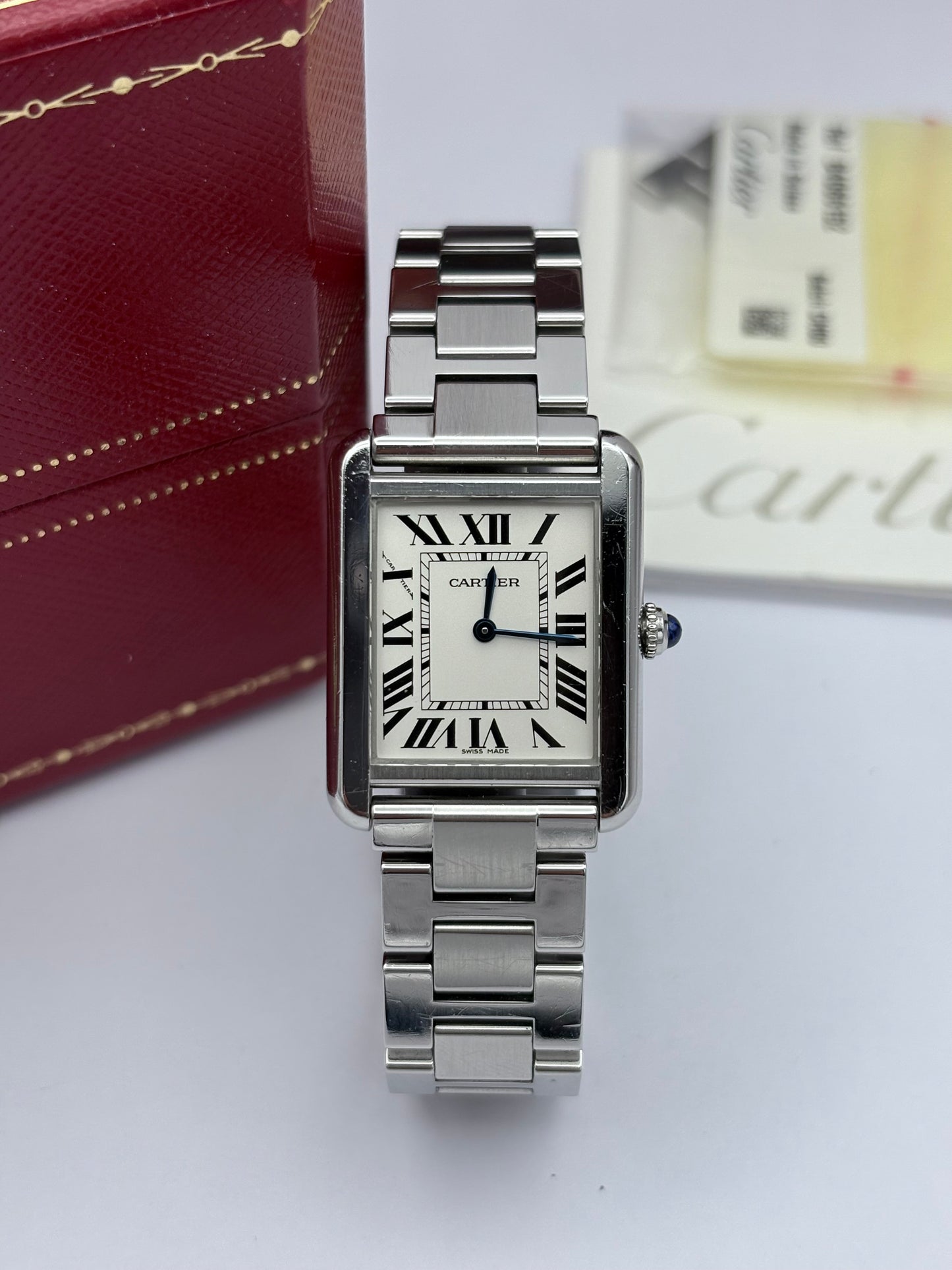 Cartier Tank Solo 3170: 2010 quartz unisex watch