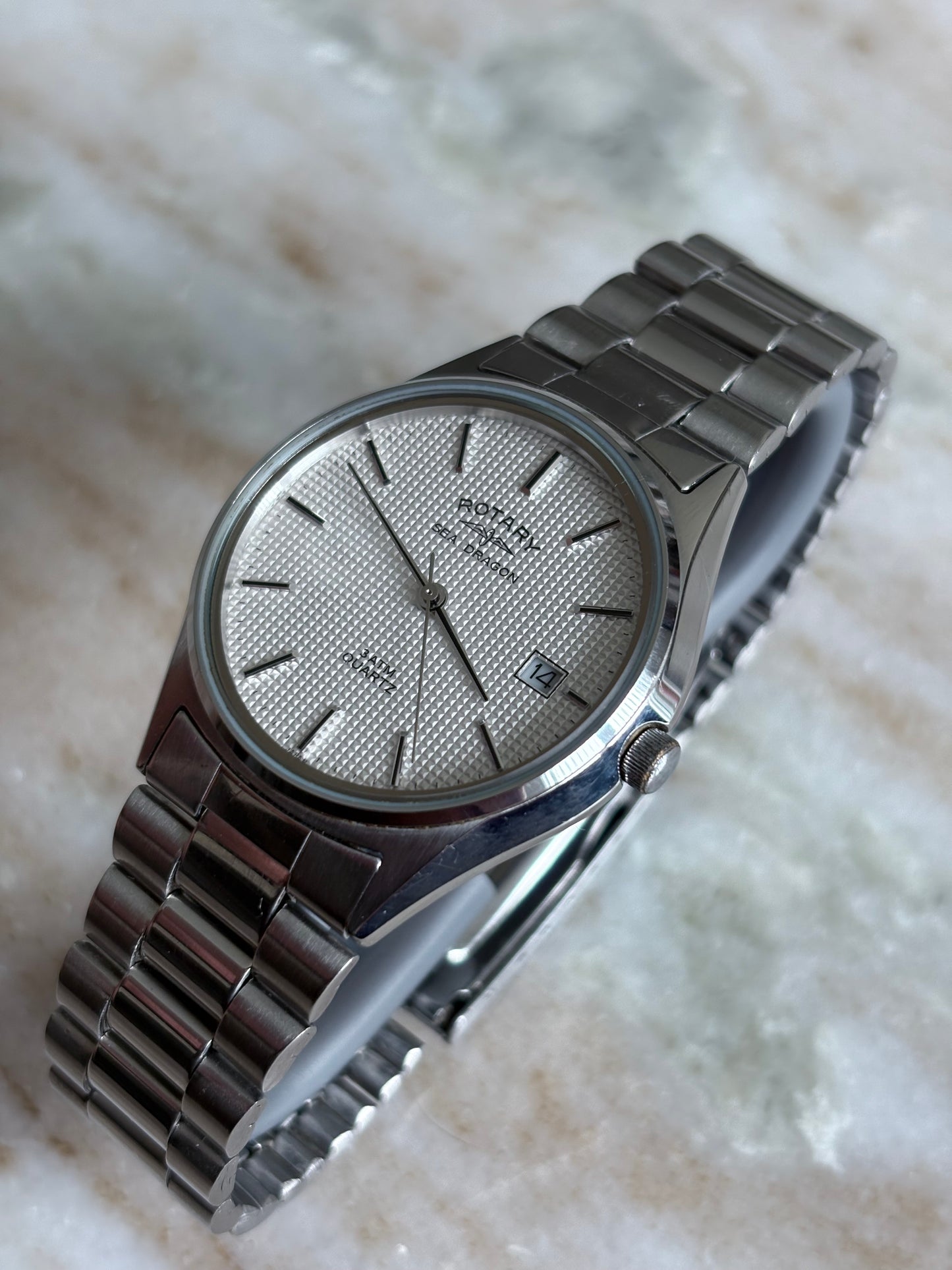 Rotary Seadragon vintage men’s quartz watch