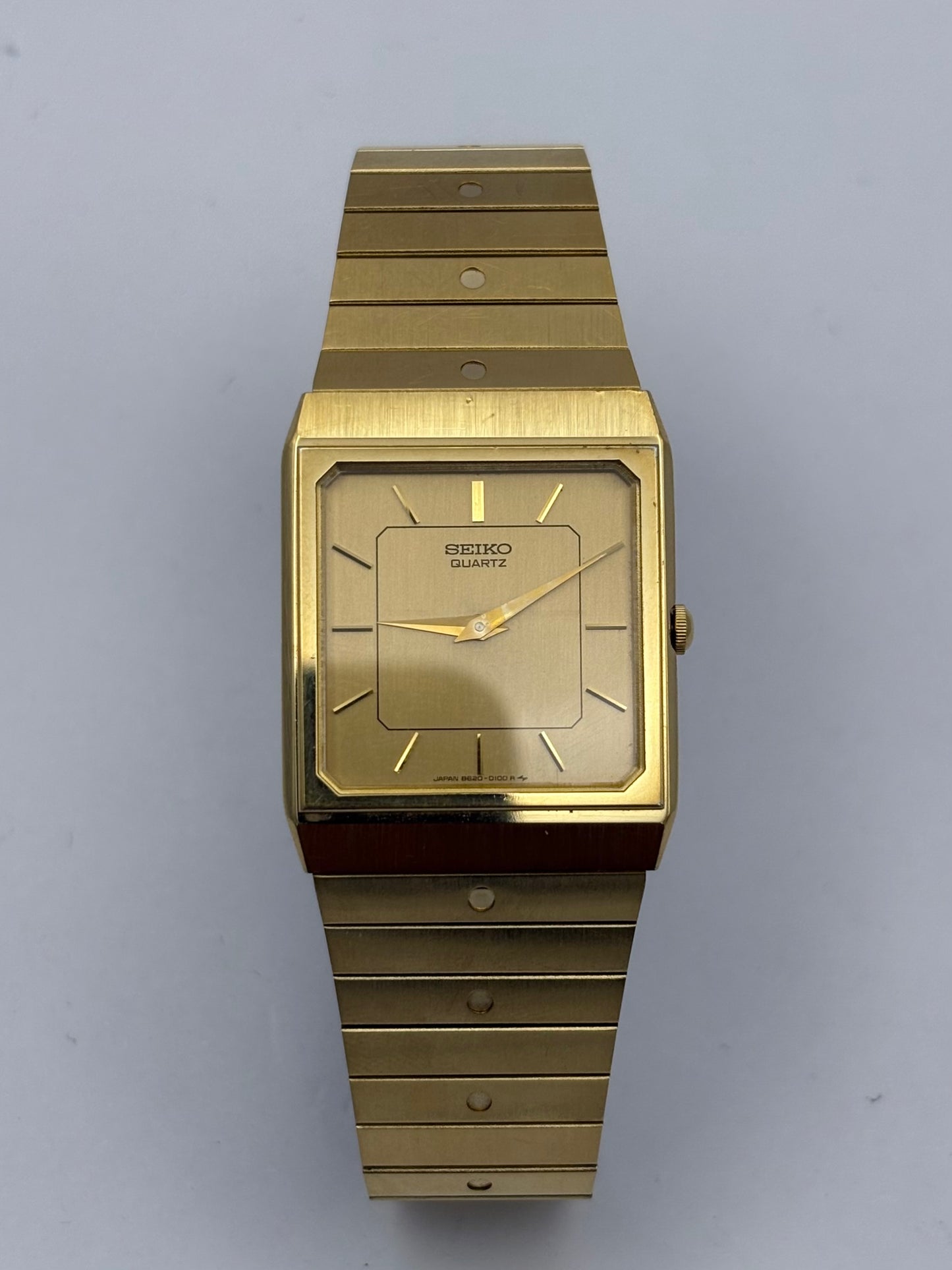 Seiko Tank 1982 Vintage Men’s Watch