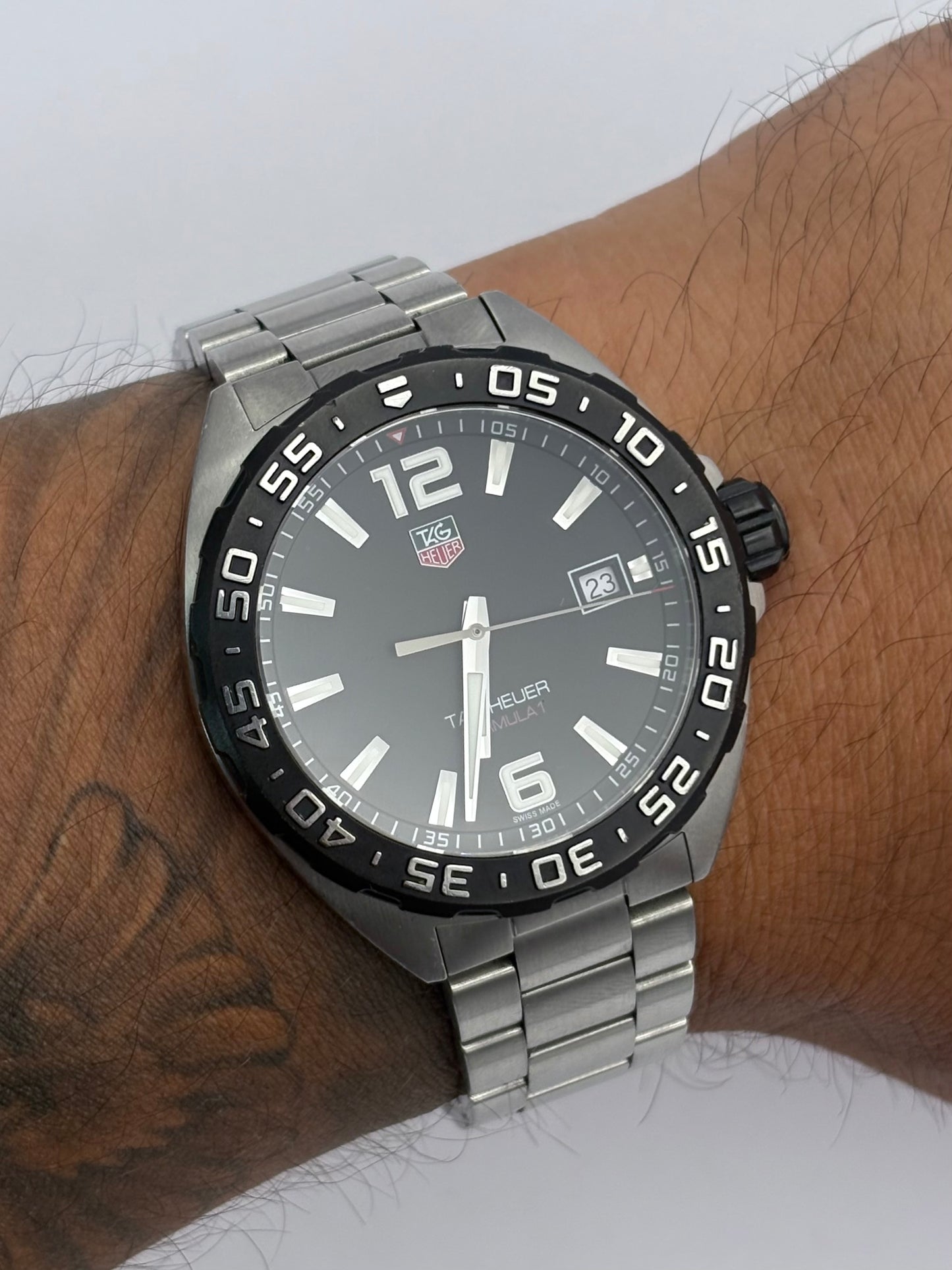 Tag Heuer F1 WAZ1110 41mm Quartz men’s watch full set