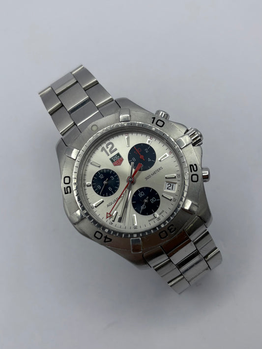 Tag Heuer Aqua racer CAF1111 Chronograph Quartz men’s watch.