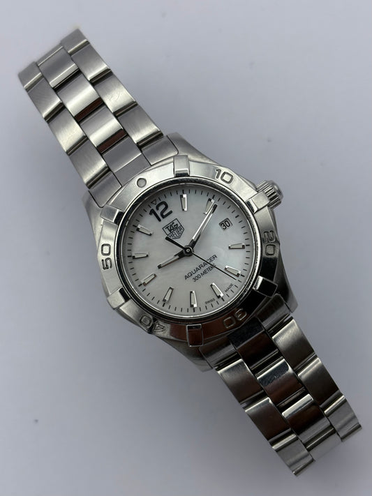Ladies Tag Heuer Aqua Racer Quartz Watch MOP dial, WAF1412